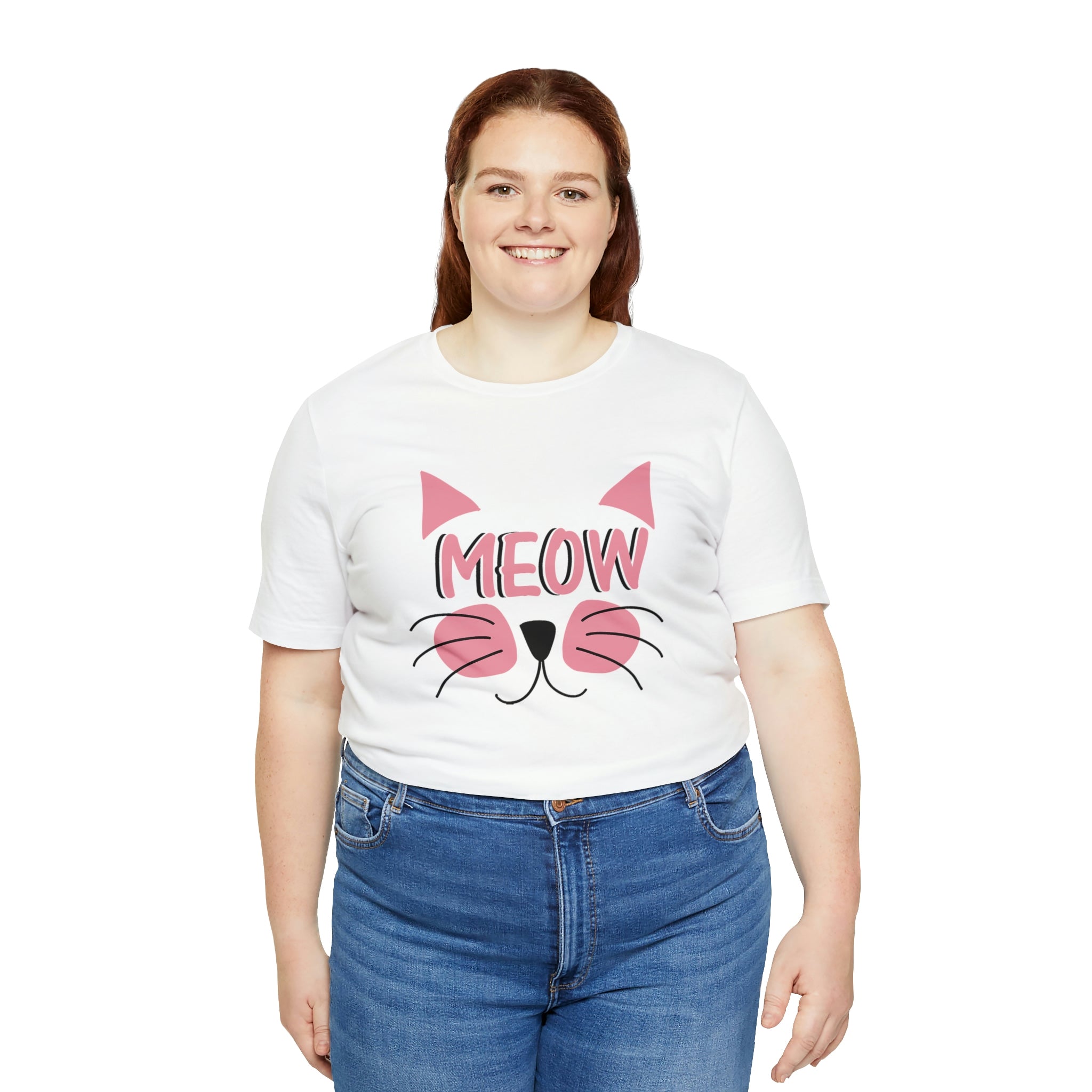Meow - Unisex Jersey Short Sleeve Tee