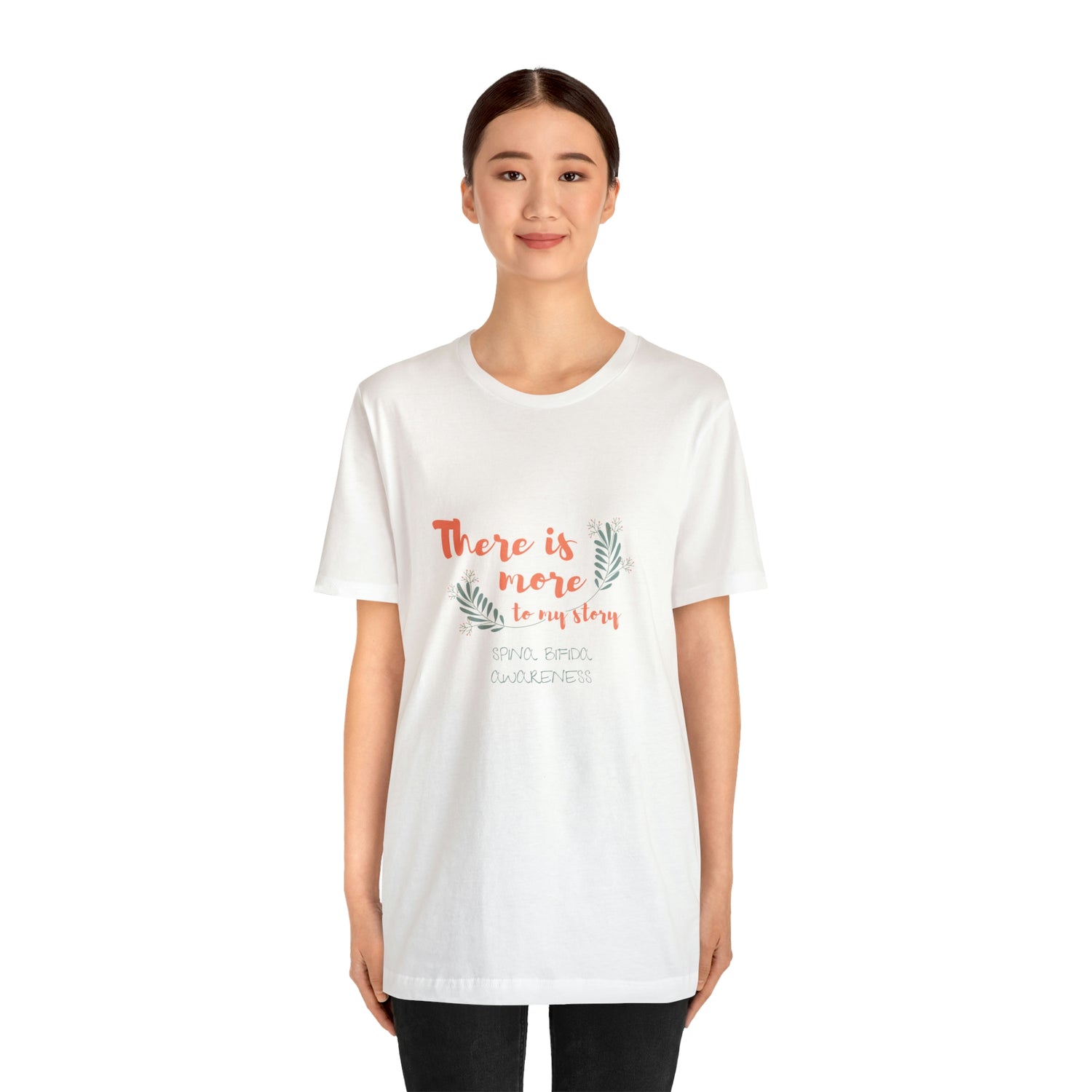 There Is More To My Story Spina Bifida Awareness - Unisex Jersey Short Sleeve Tee