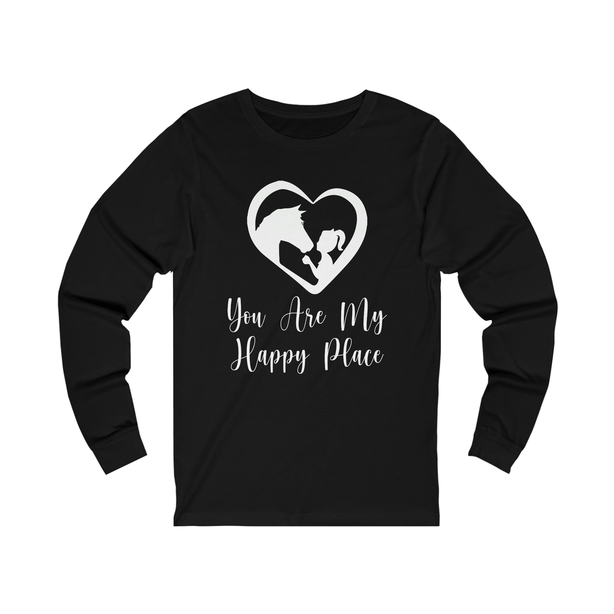 You Are My Happy Place - Unisex Jersey Long Sleeve Tee