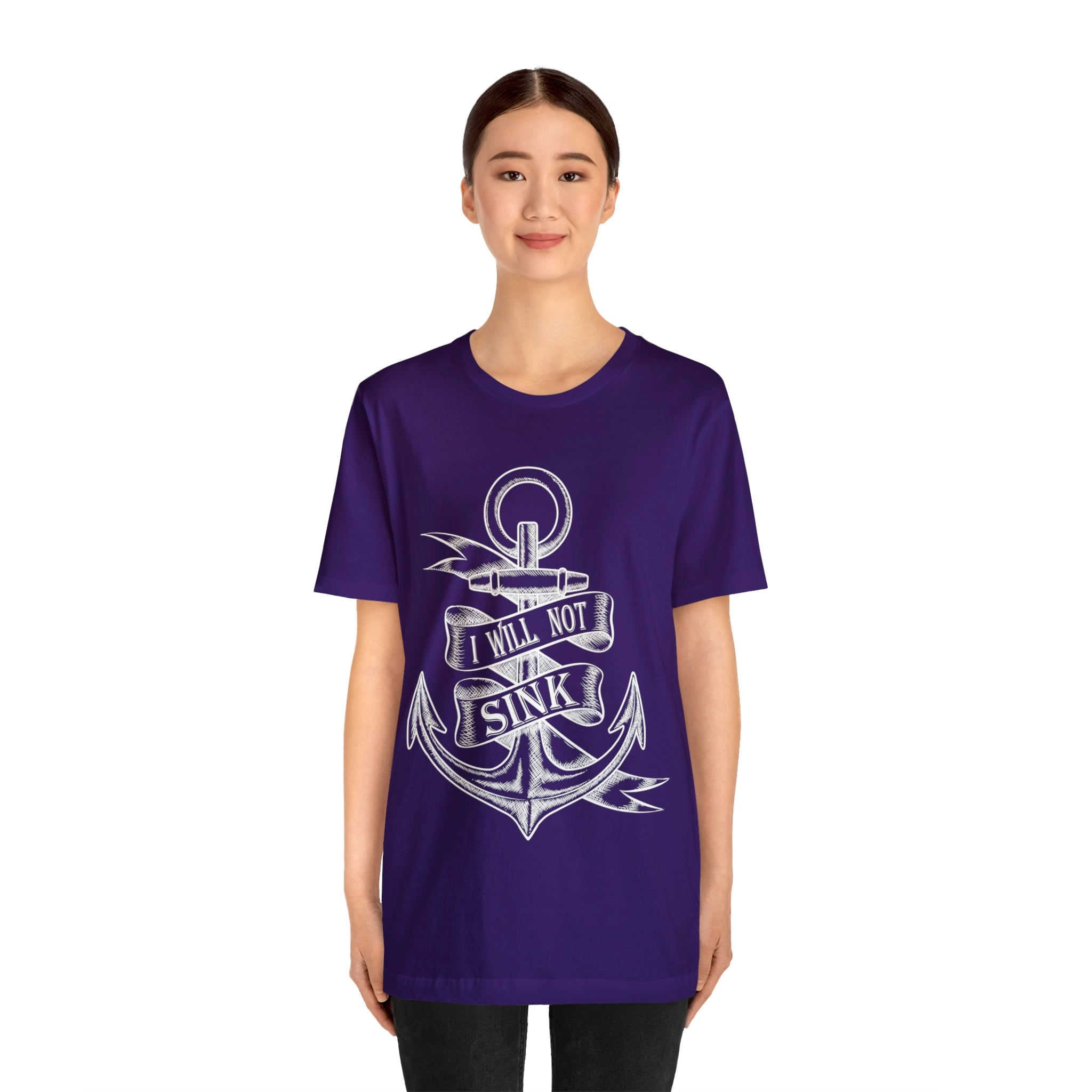 I Will Not Sink - Unisex Jersey Short Sleeve Tee