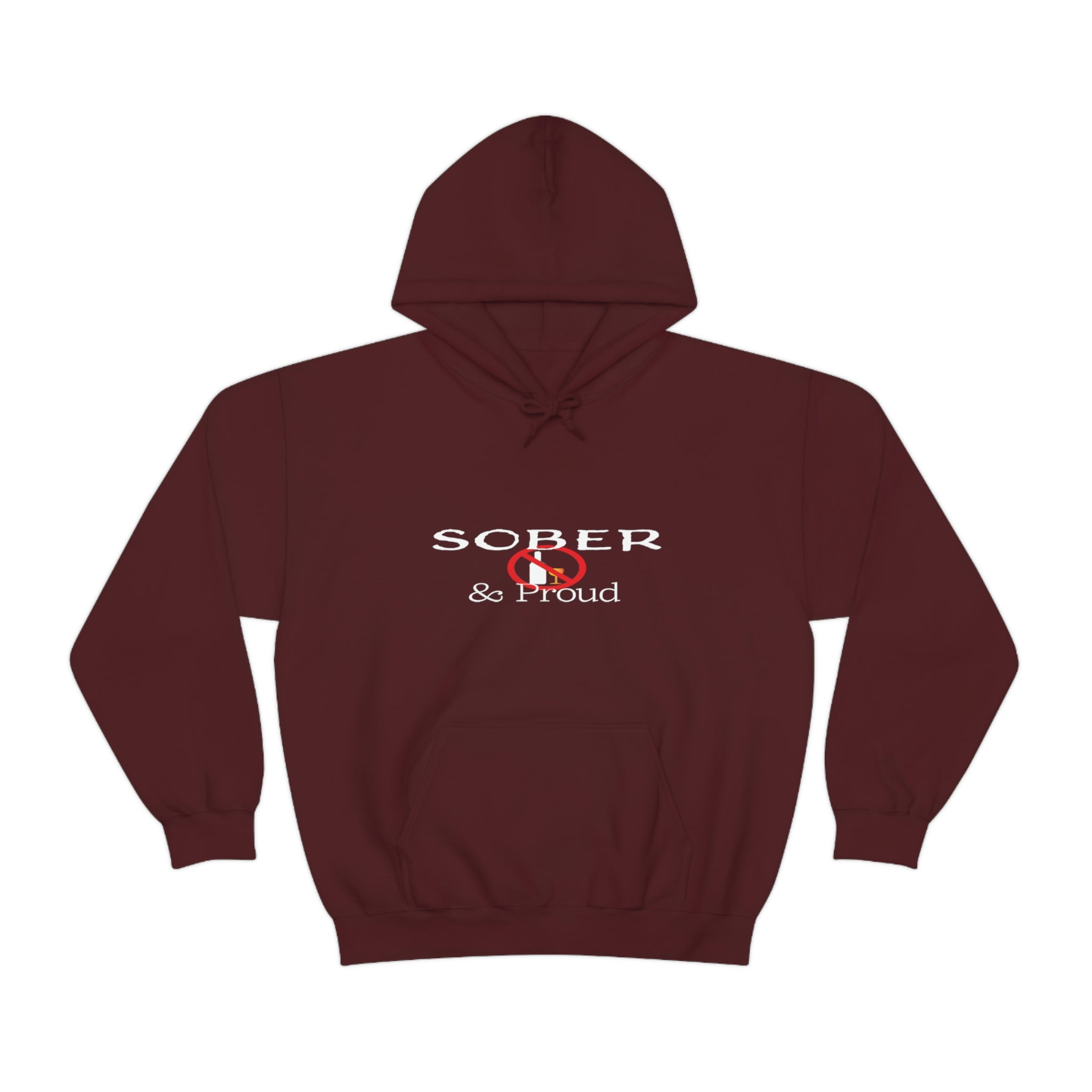 Sober & Proud - Unisex Heavy Blend™ Hooded Sweatshirt