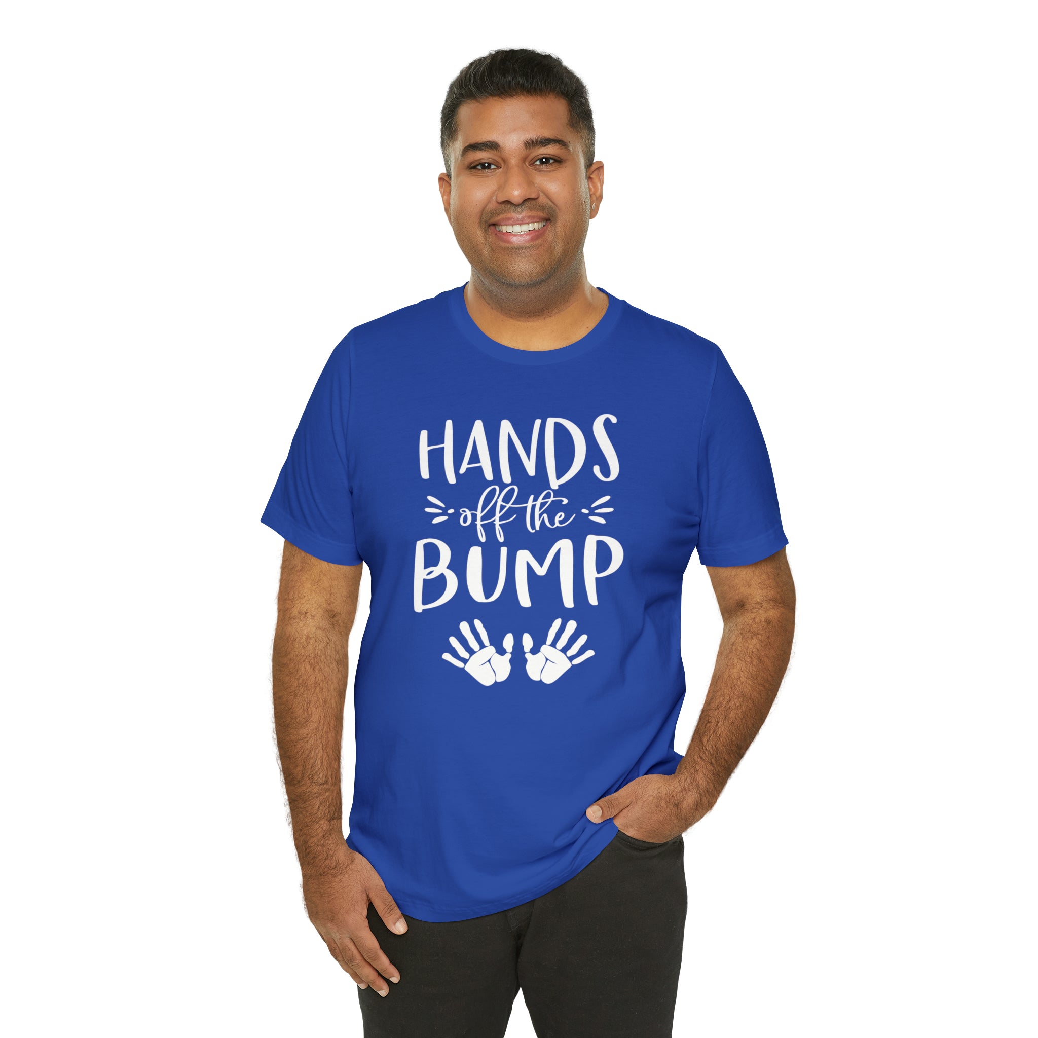 Hands Off The Bump - Unisex Jersey Short Sleeve Tee