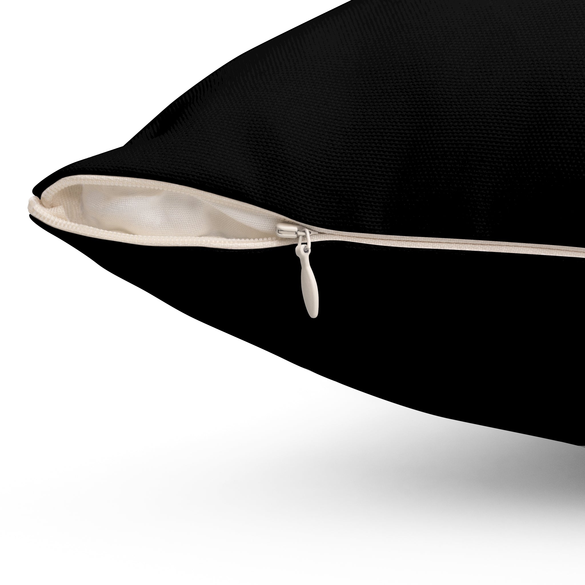Senior Cap With Class Year Customizable - Black Pillow
