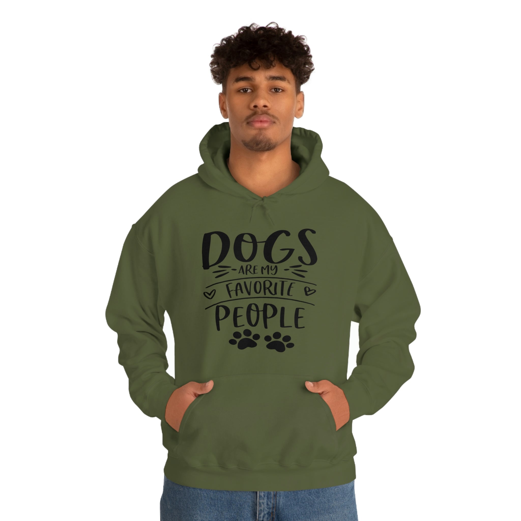 Dogs Are My Favorite People - Unisex Heavy Blend™ Hooded Sweatshirt