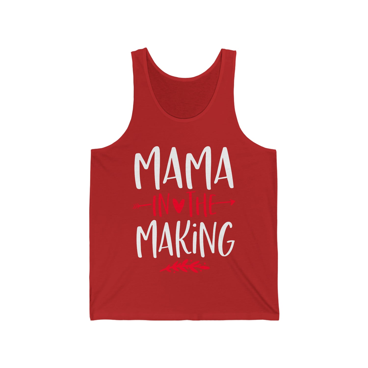 Mama In The Making - Unisex Jersey Tank Top