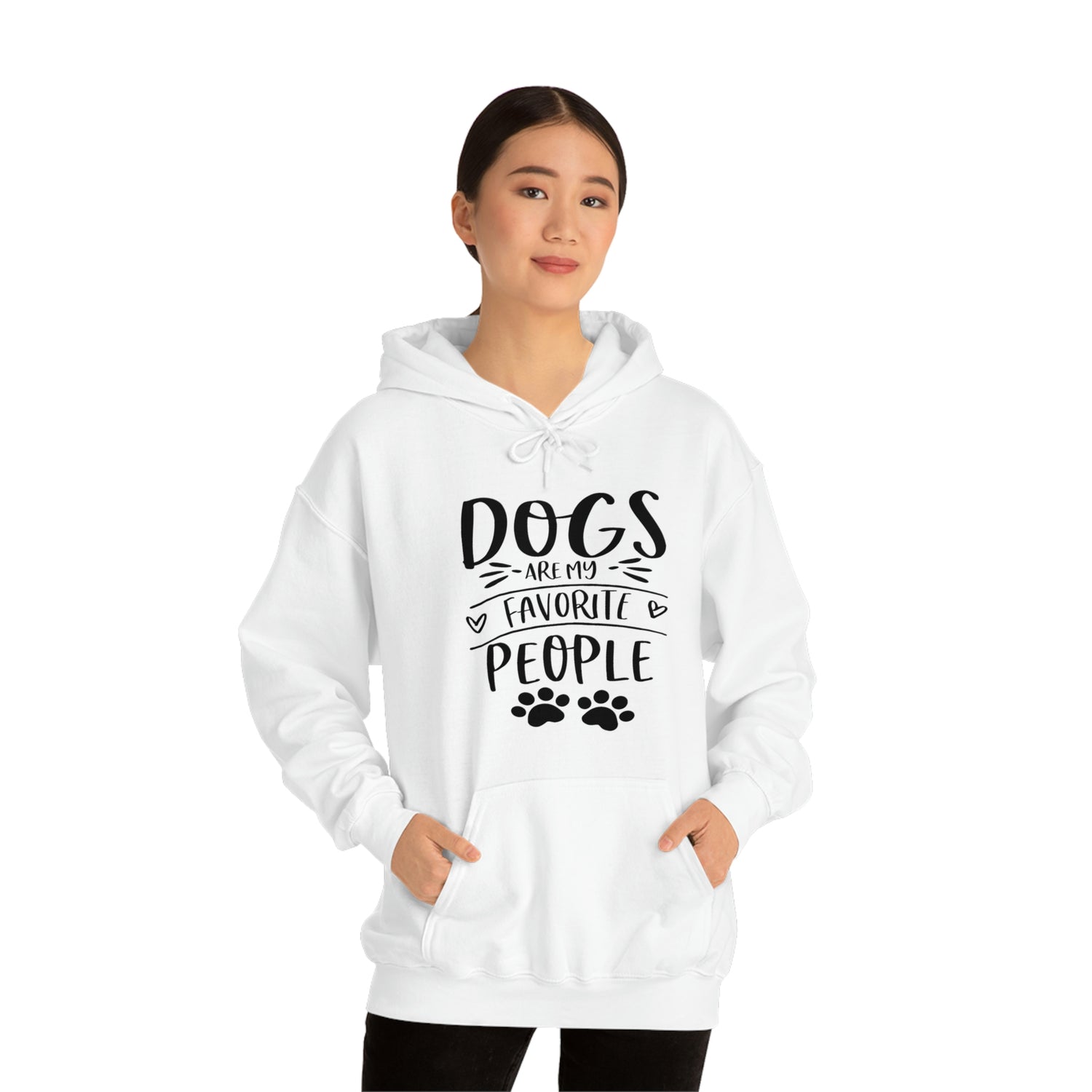 Dogs Are My Favorite People - Unisex Heavy Blend™ Hooded Sweatshirt