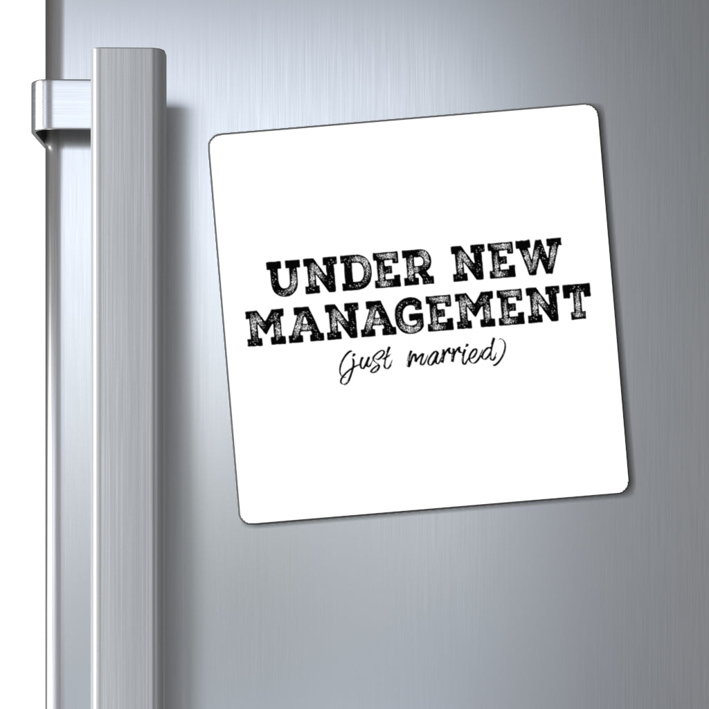 Under New Management (Just Married) - Magnet