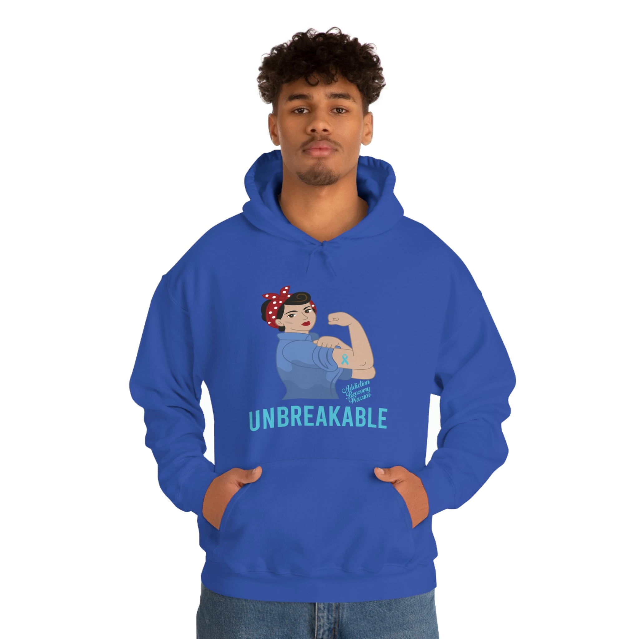 Unbreakable - Unisex Heavy Blend™ Hooded Sweatshirt