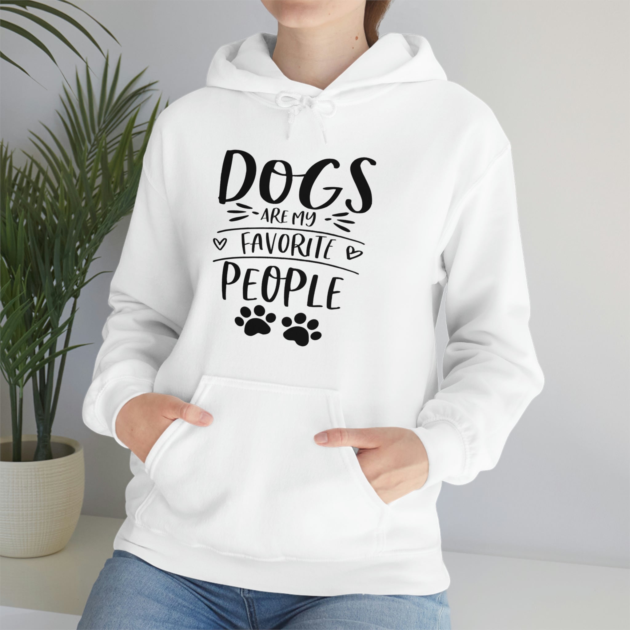 Dogs Are My Favorite People - Unisex Heavy Blend™ Hooded Sweatshirt