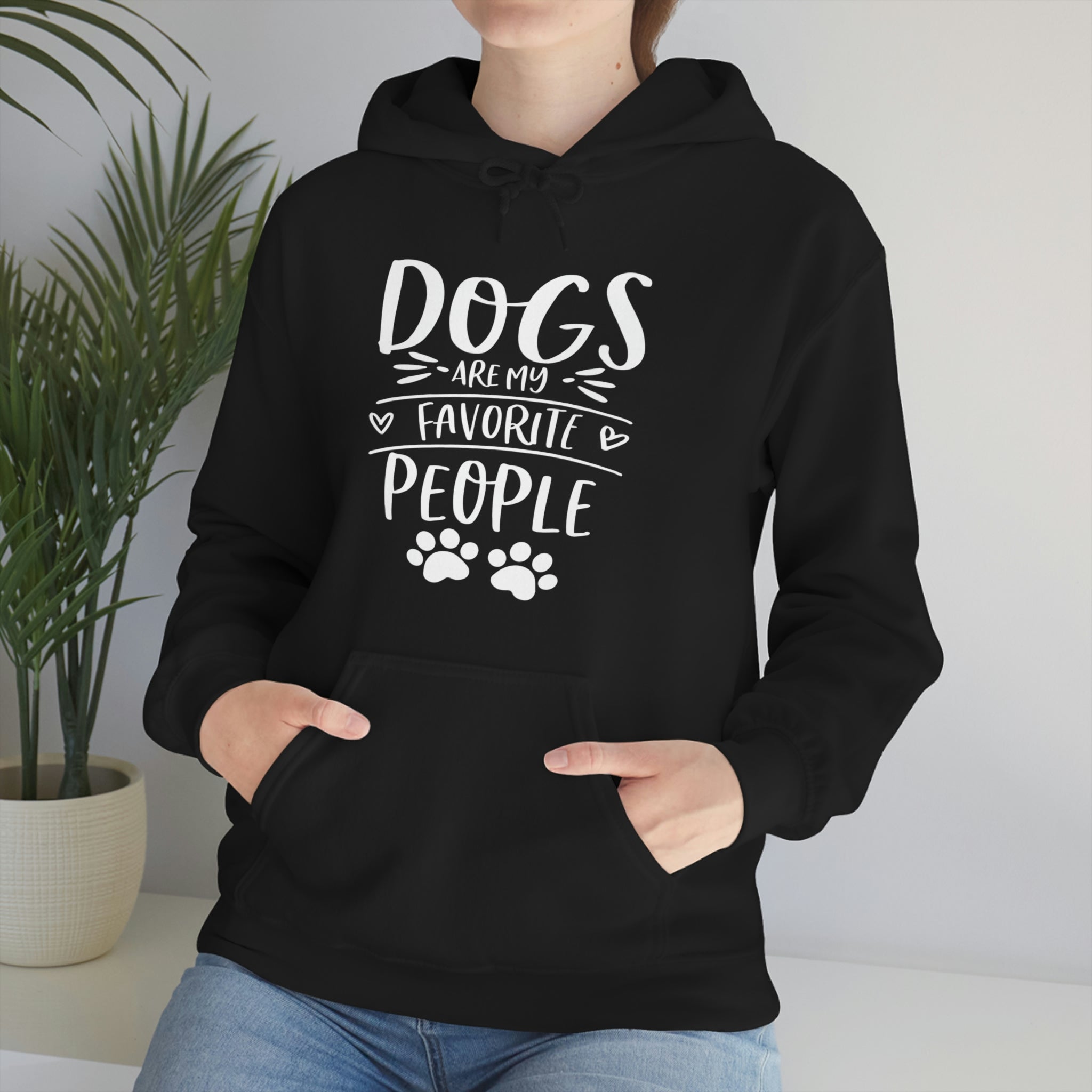 Dogs Are My Favorite People - Unisex Heavy Blend™ Hooded Sweatshirt