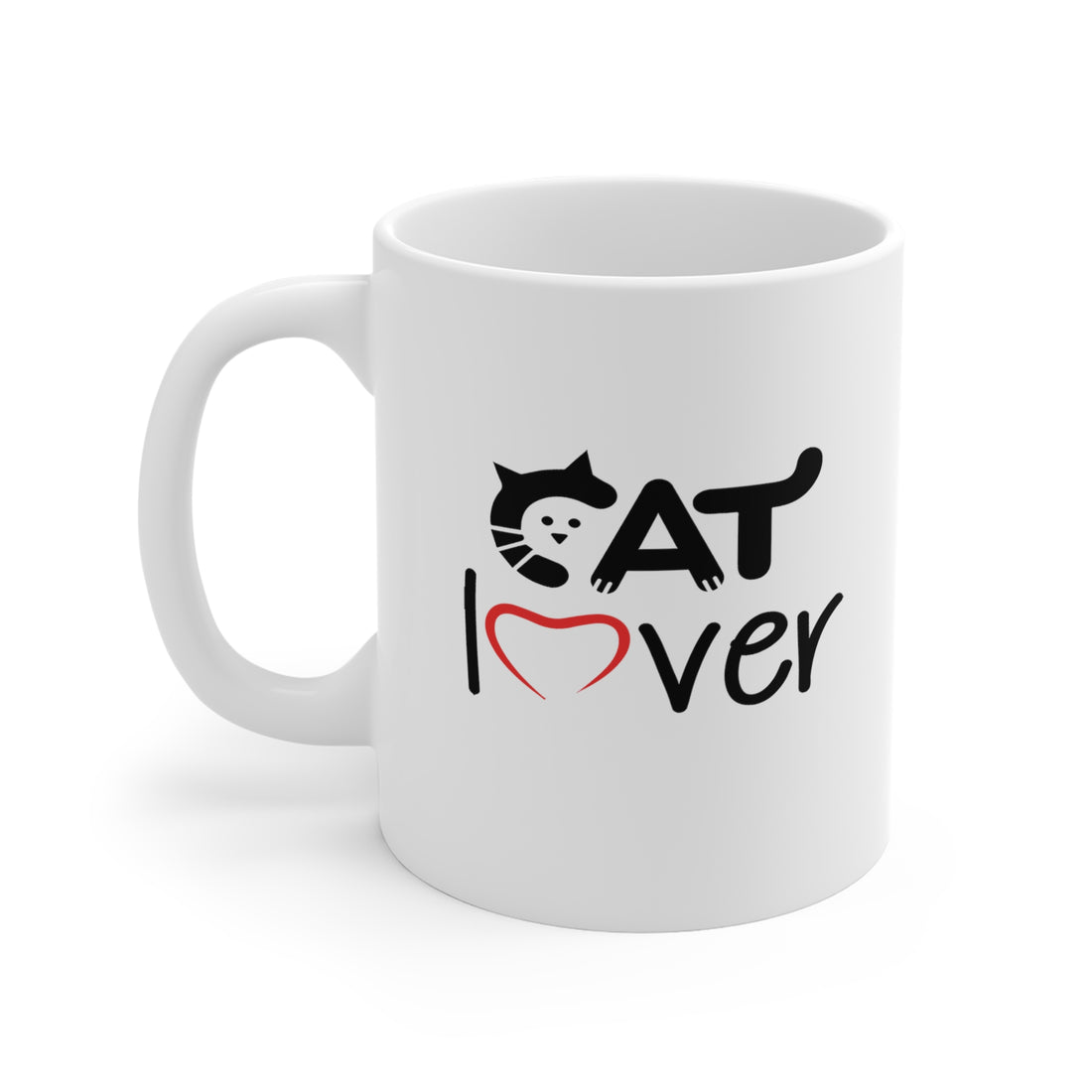 Cat Lover - White Ceramic Mug 2 sizes Available
