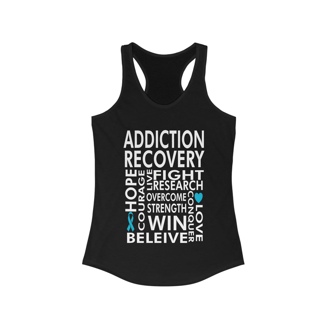 Addiction Recovery - Racerback Tank Top