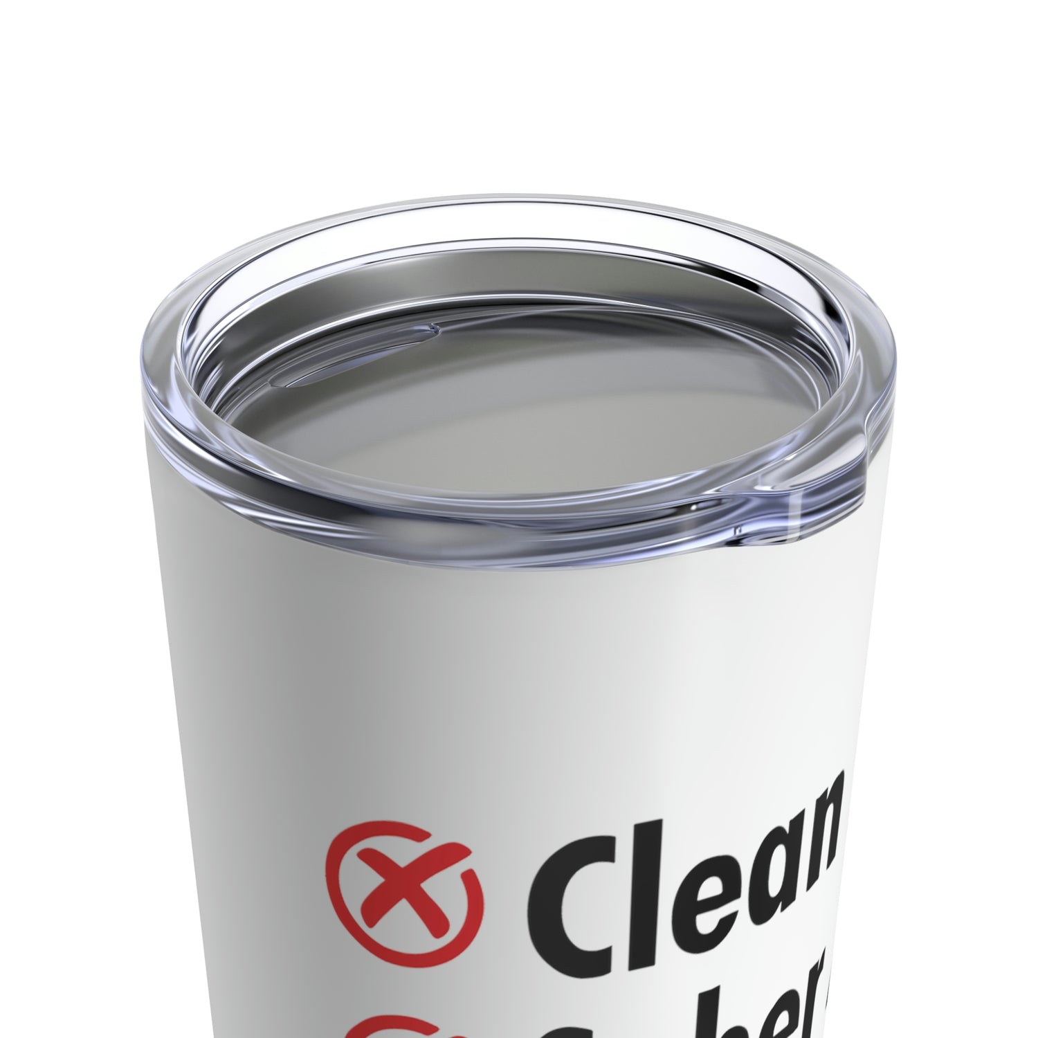 Clean AF Sober AF Awesome AF - Tumbler 20oz