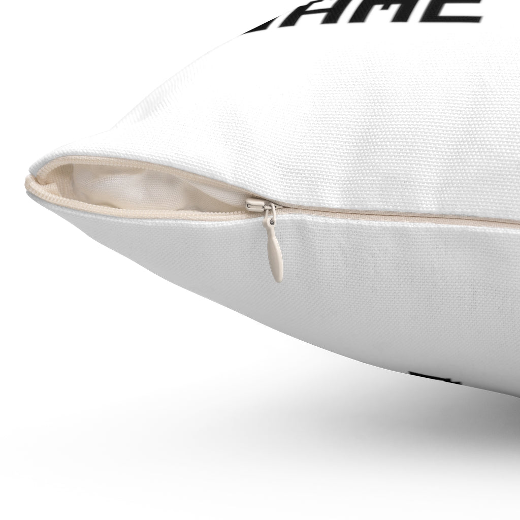 Game Over - White Pillow