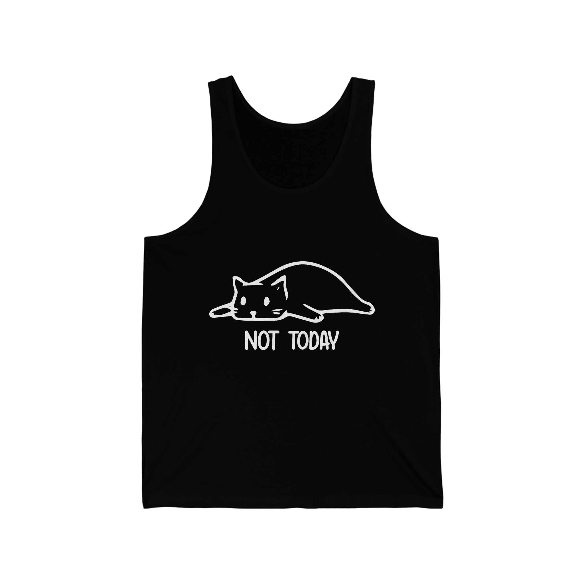 Not Today - Unisex Jersey Tank Top