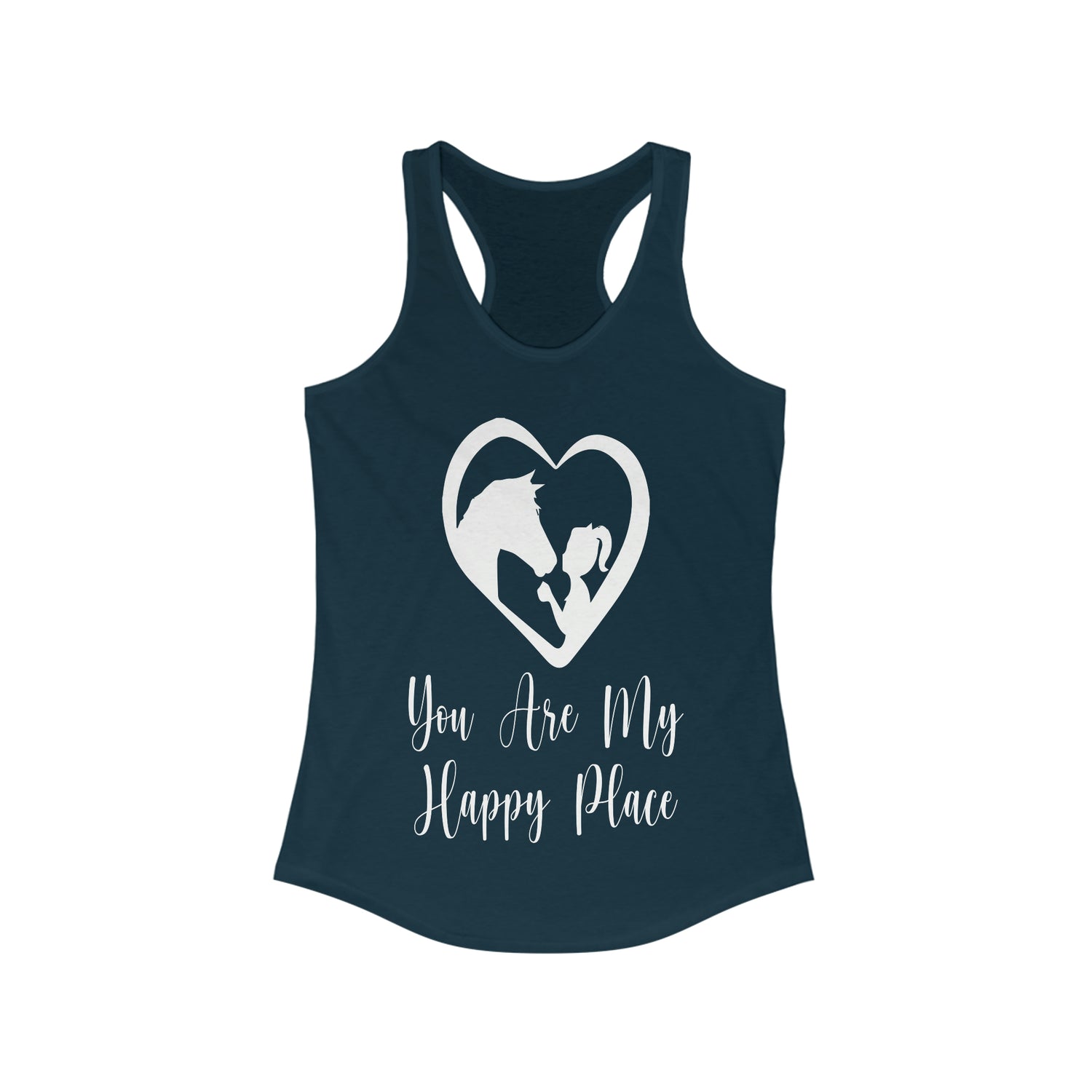 You Are My Happy Place - Racerback Tank Top