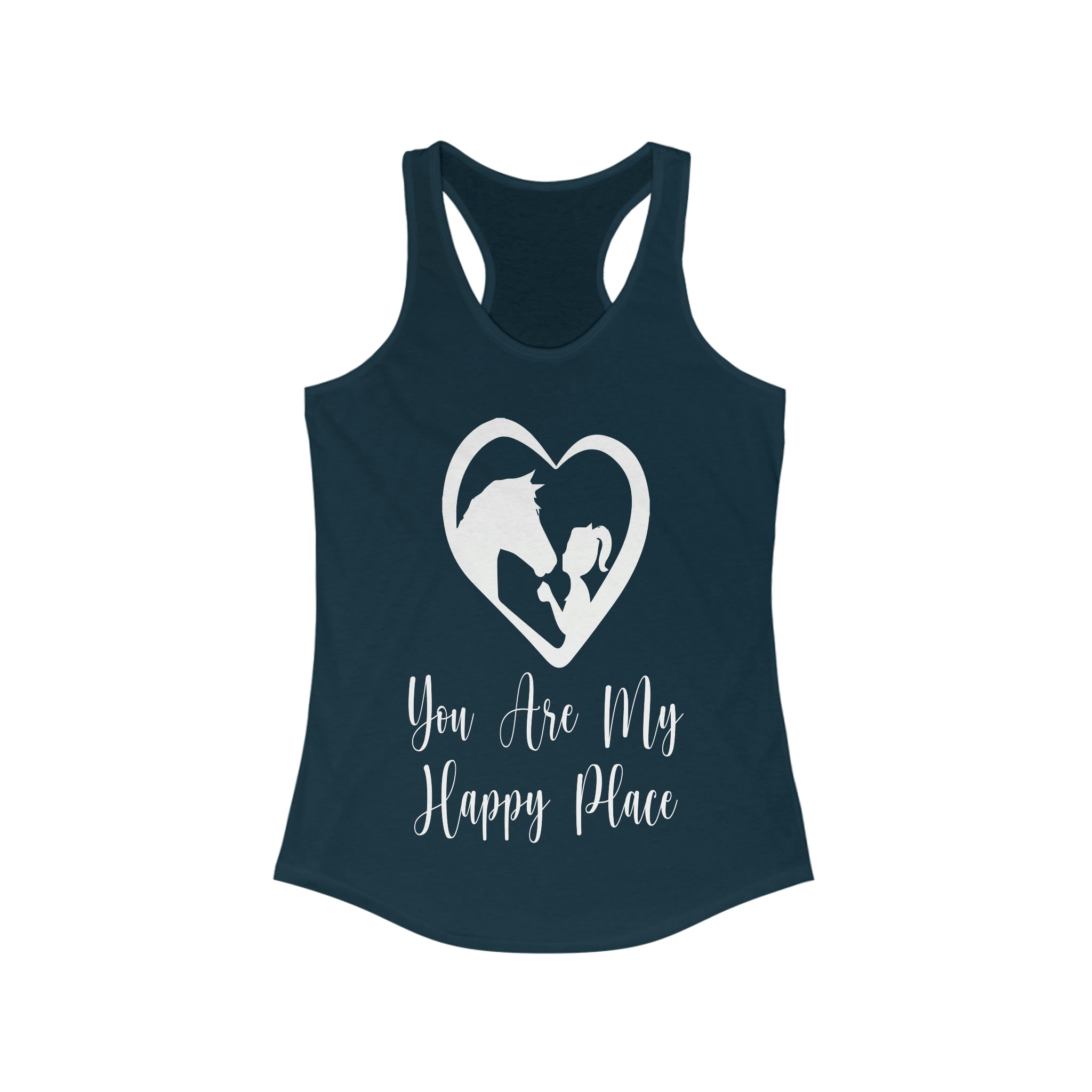 You Are My Happy Place - Racerback Tank Top