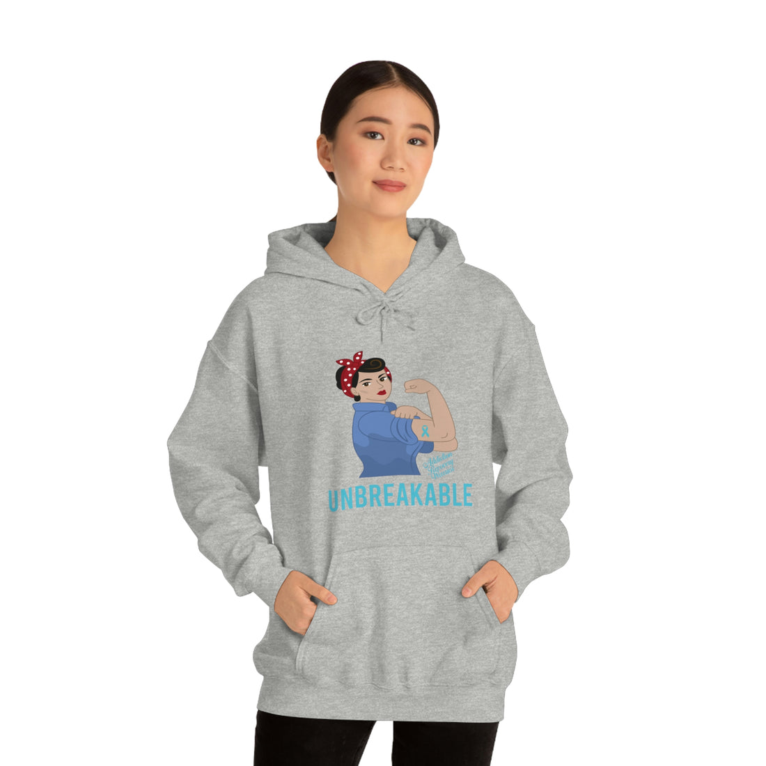 Unbreakable - Unisex Heavy Blend™ Hooded Sweatshirt
