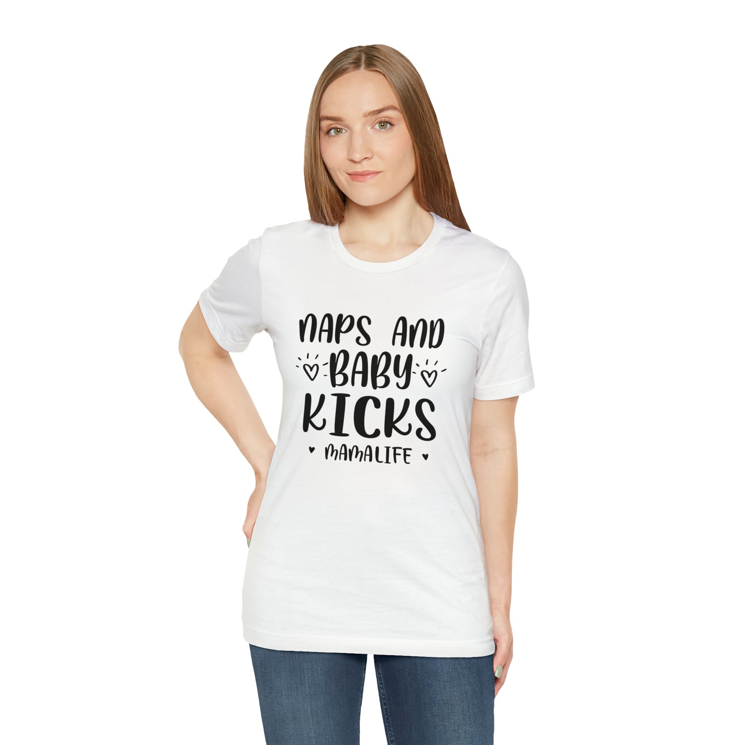 Naps & Baby Kicks - Unisex Jersey Short Sleeve Tee