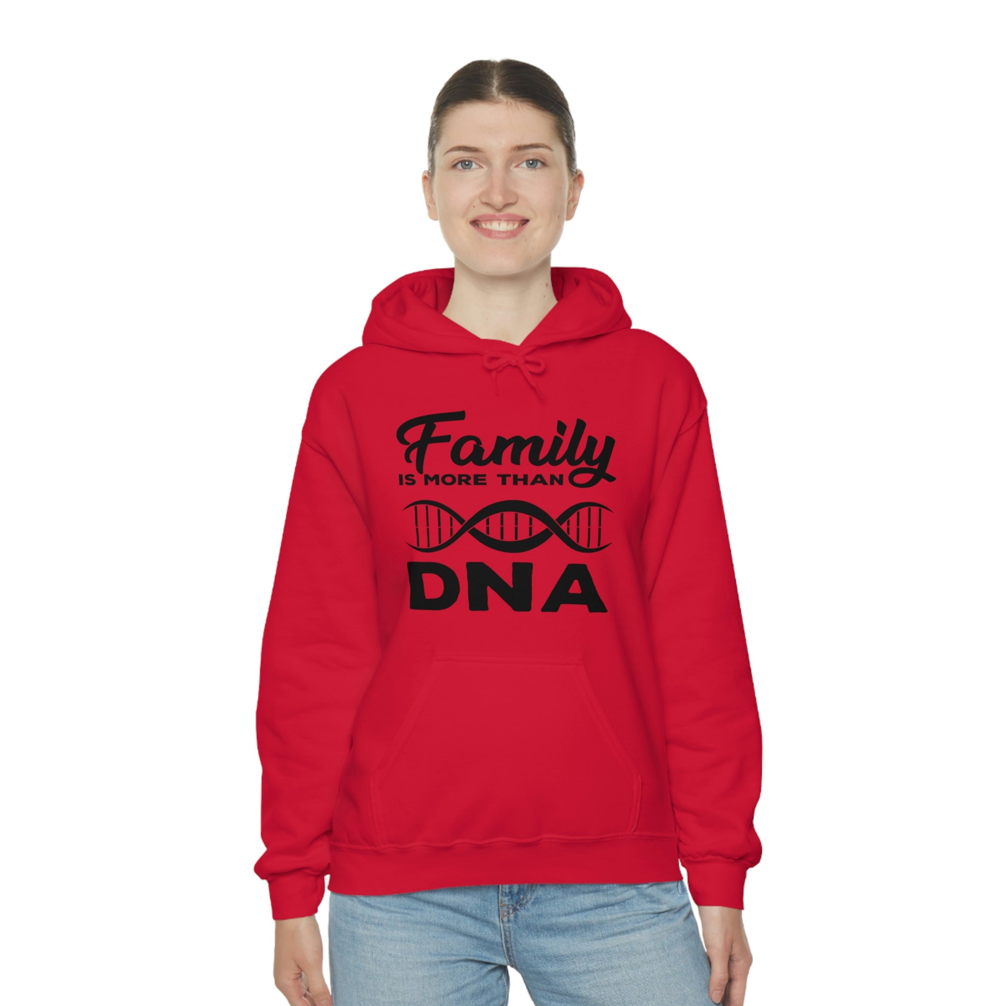 Family Is More Than DNA - Unisex Heavy Blend™ Hooded Sweatshirt