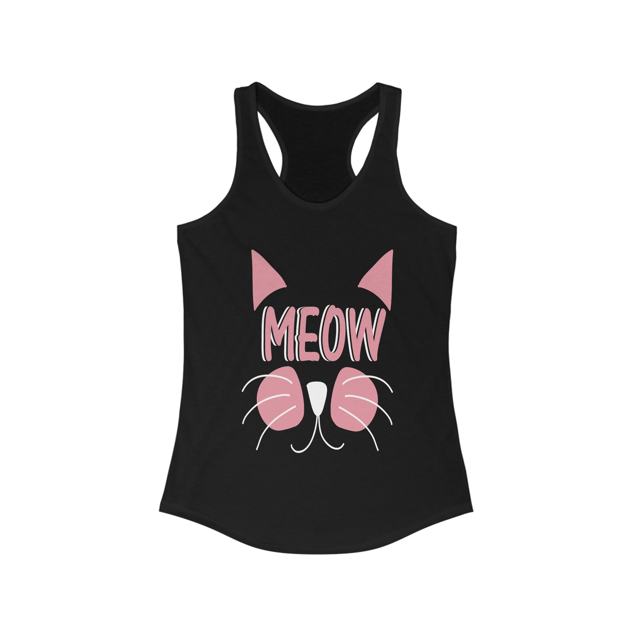 Meow - Racerback Tank Top