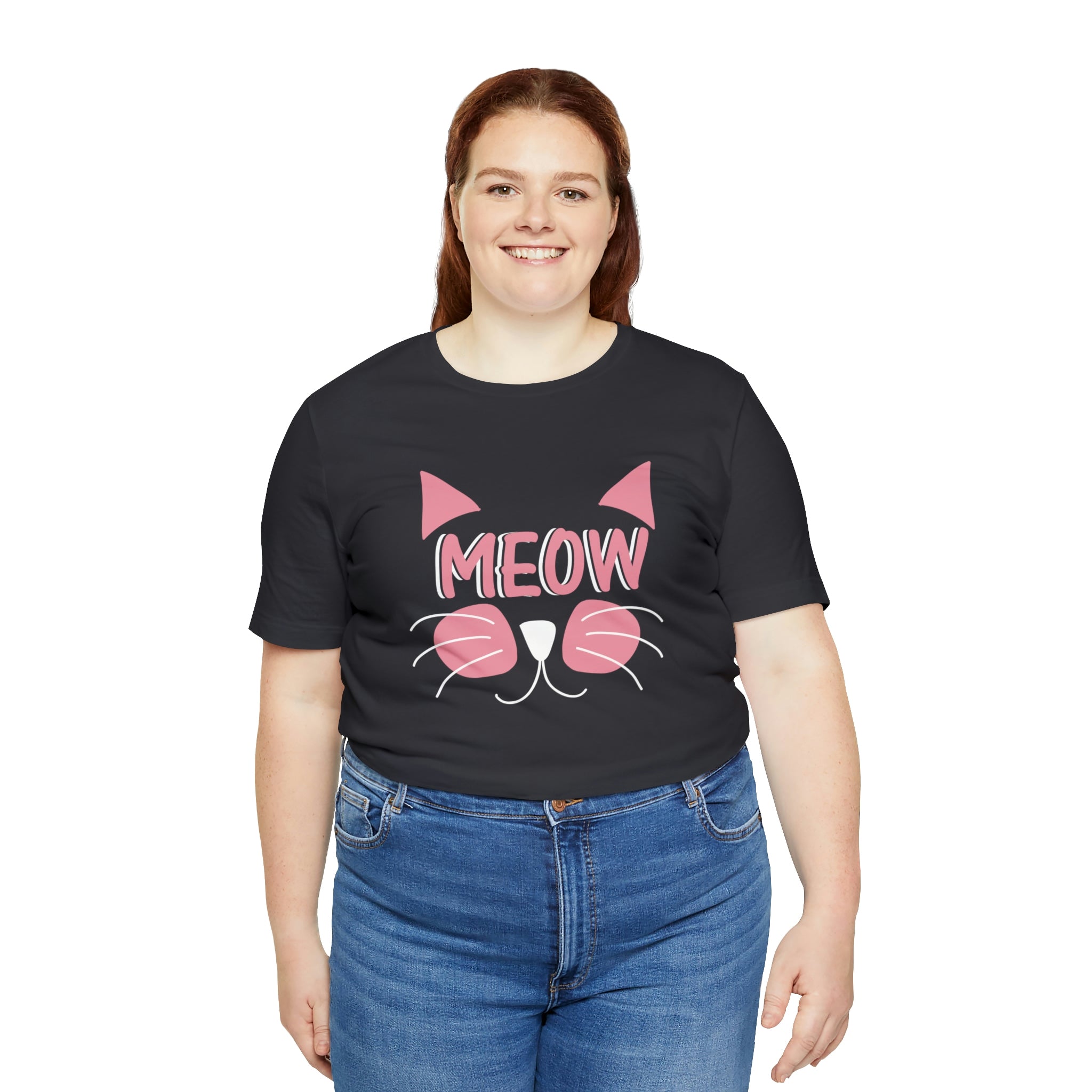 Meow - Unisex Jersey Short Sleeve Tee