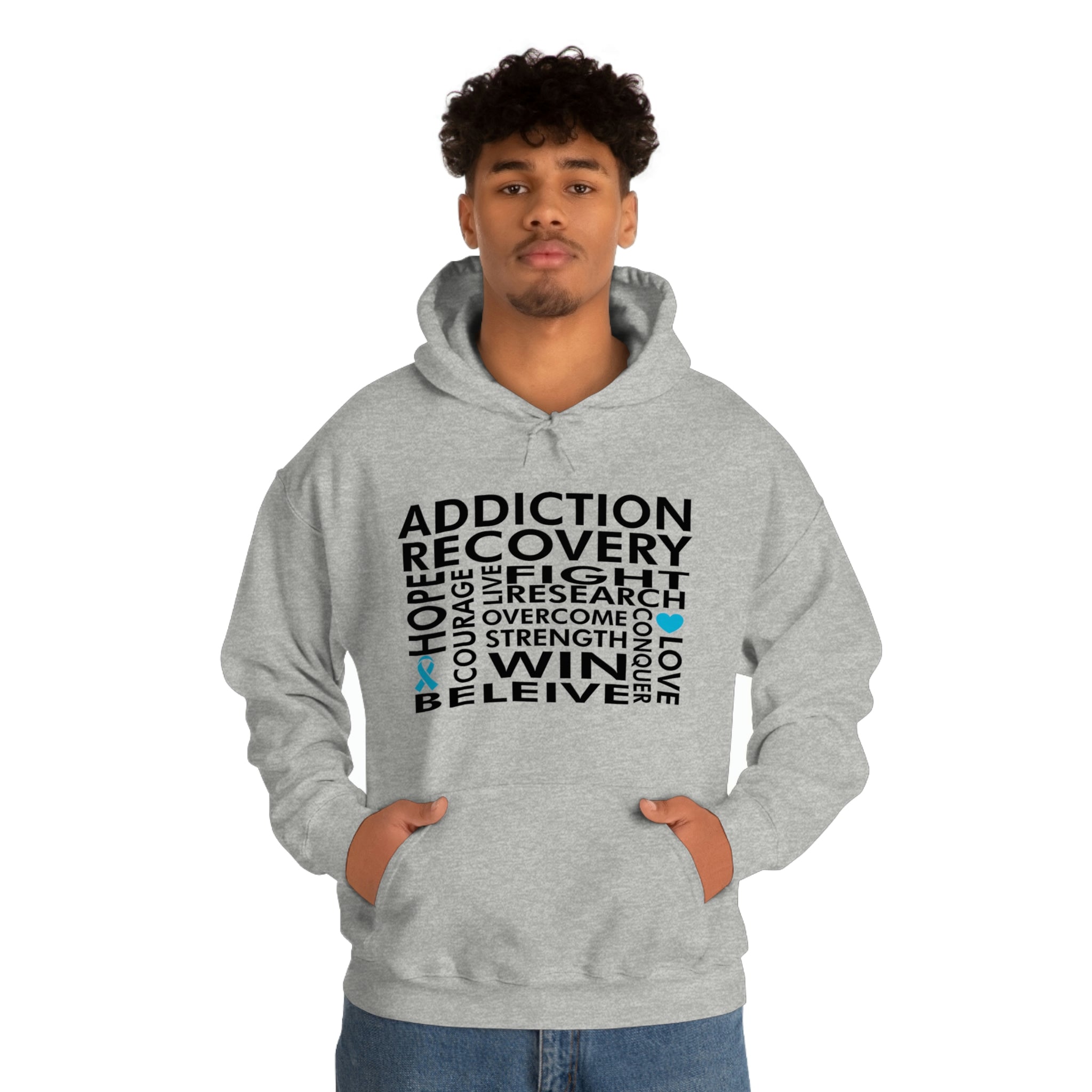 Addiction Recovery - Unisex Heavy Blend™ Hooded Sweatshirt
