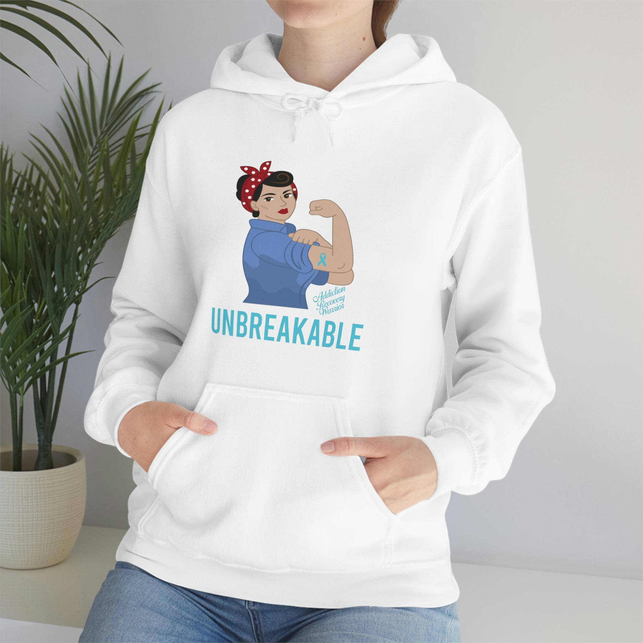 Unbreakable - Unisex Heavy Blend™ Hooded Sweatshirt