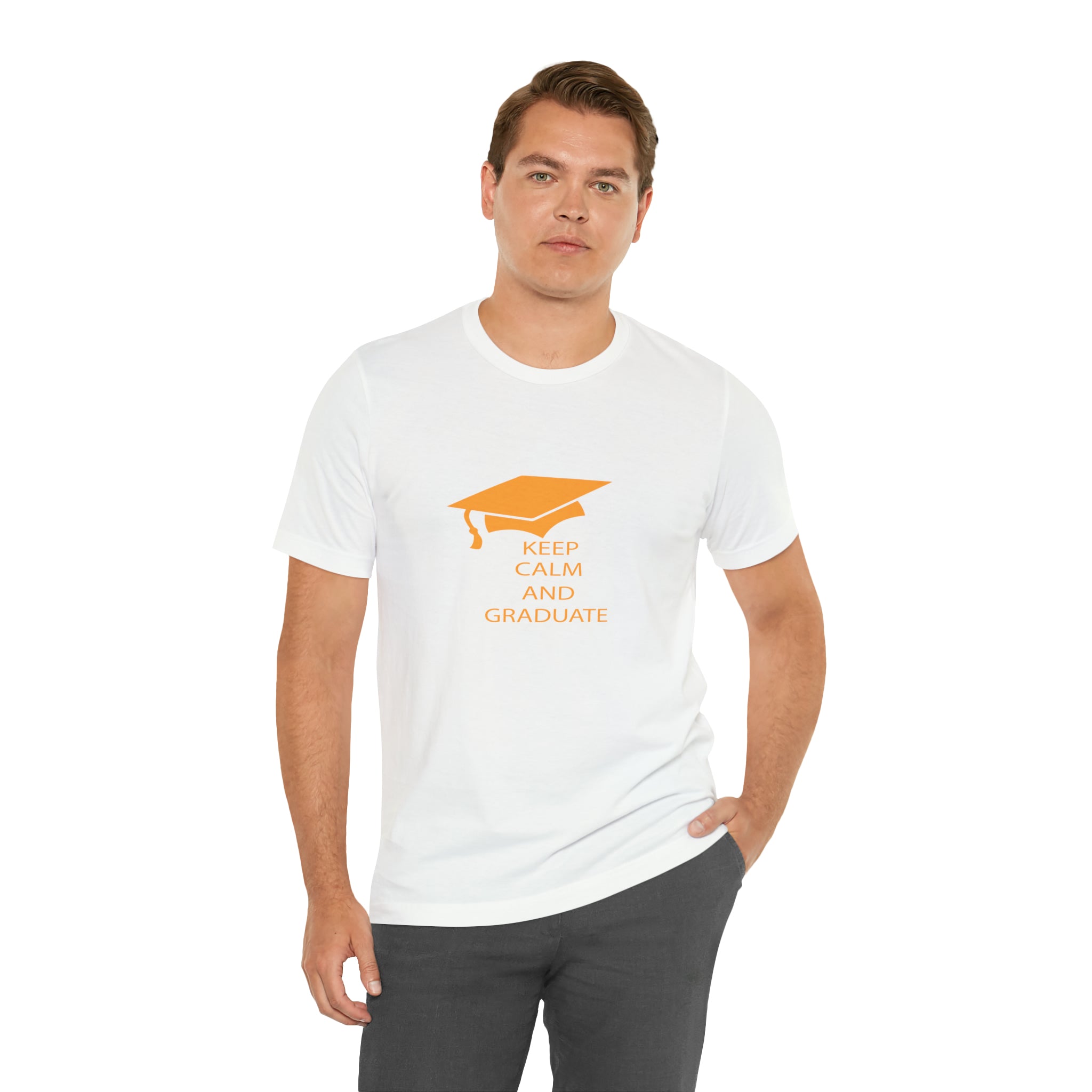 Keep Calm And Graduate - Unisex Jersey Short Sleeve Tee