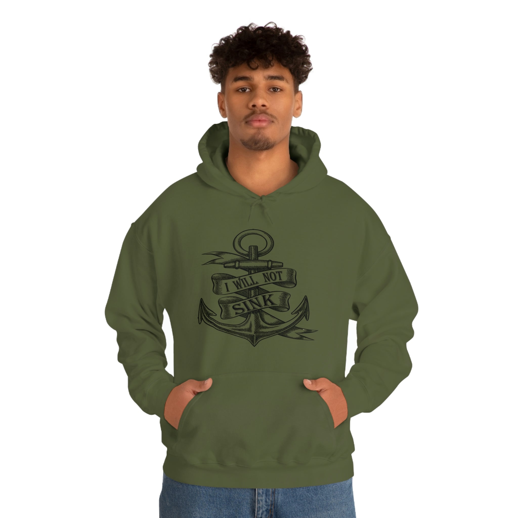 I Will Not Sink - Unisex Heavy Blend™ Hooded Sweatshirt