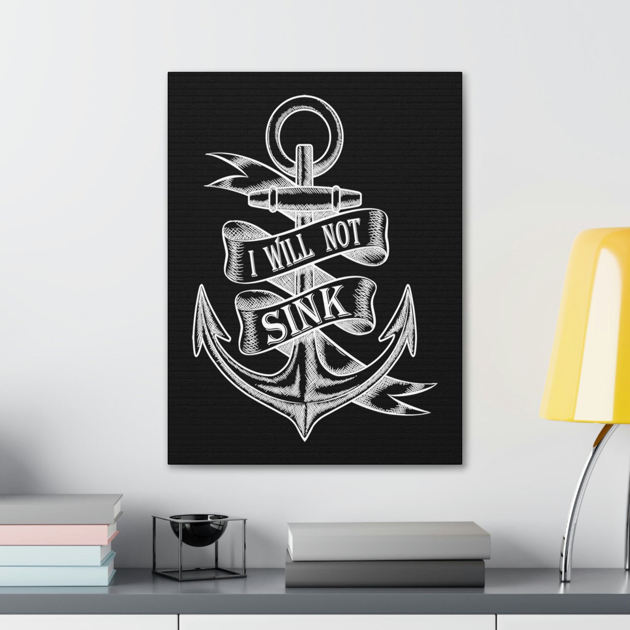 I Will Not Sink - Canvas Print