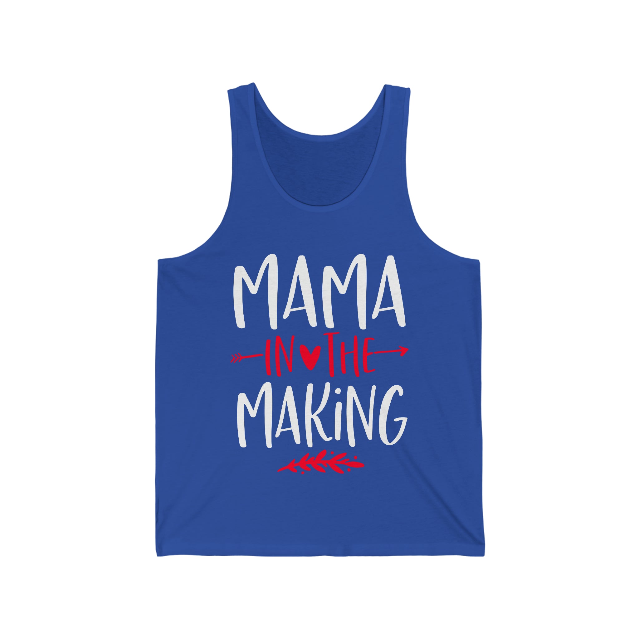 Mama In The Making - Unisex Jersey Tank Top