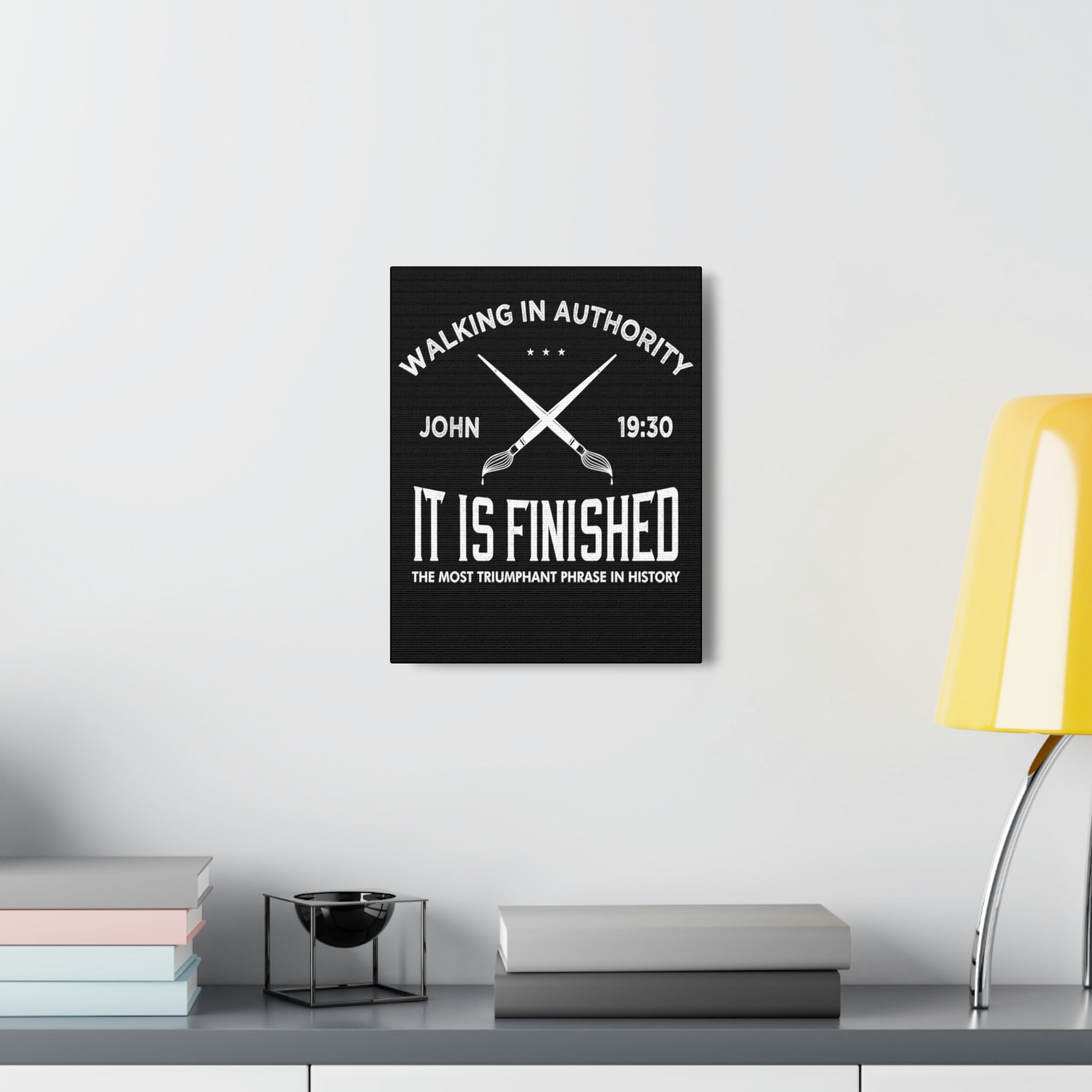John 19:30 It Is Finished - Canvas Print
