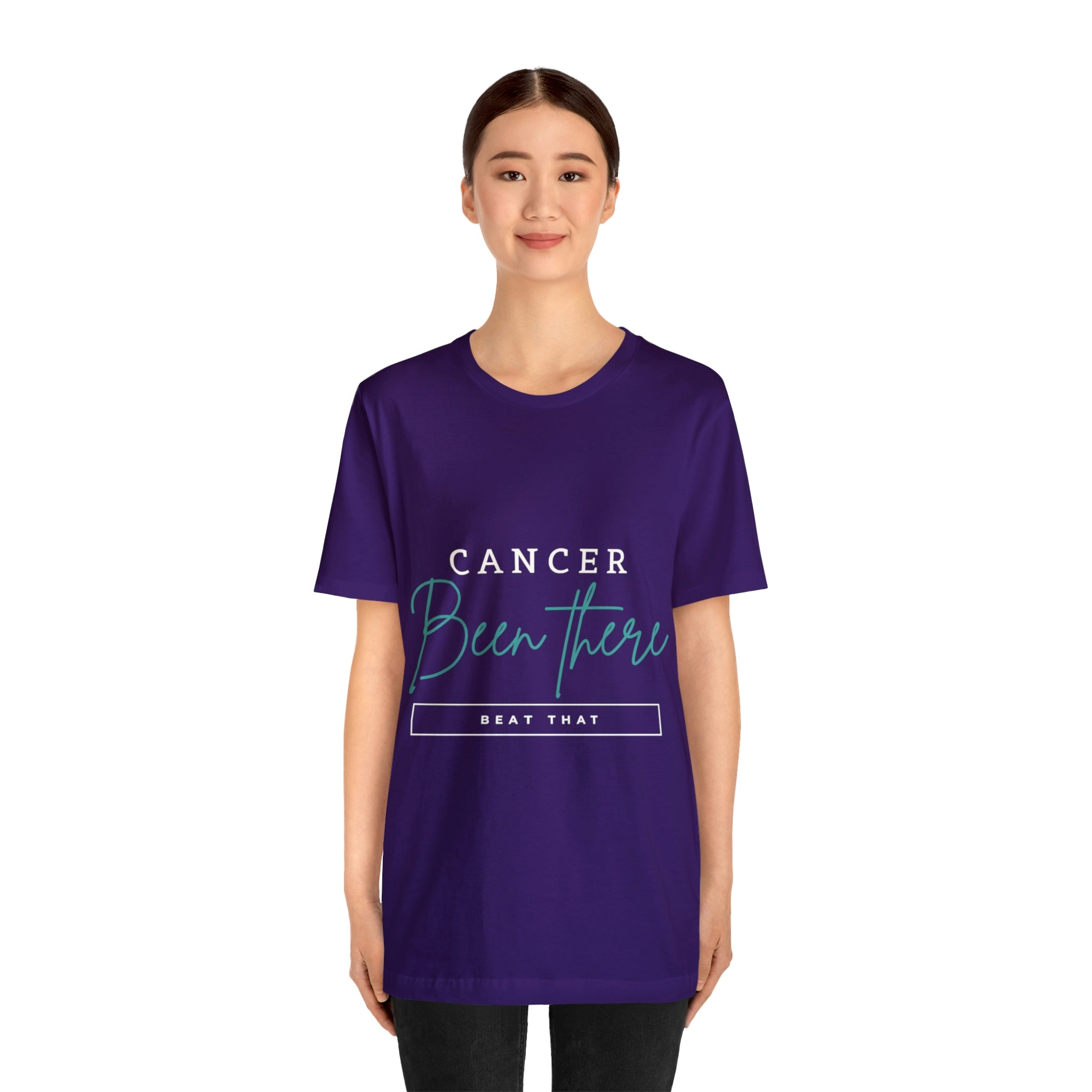 Cancer Been There Beat That - Unisex Jersey Short Sleeve Tee