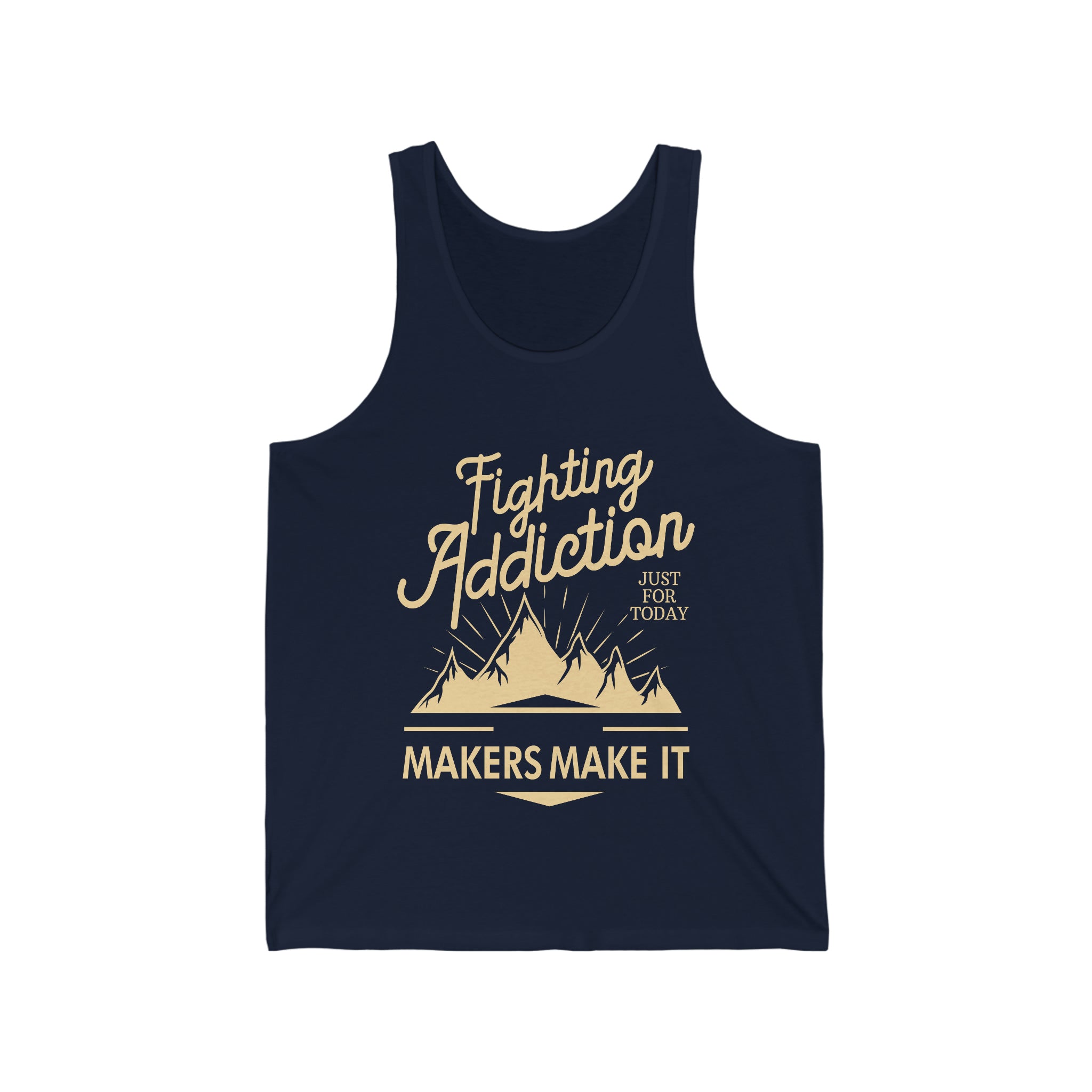 Fighting Addiction - Unisex Jersey Tank Top