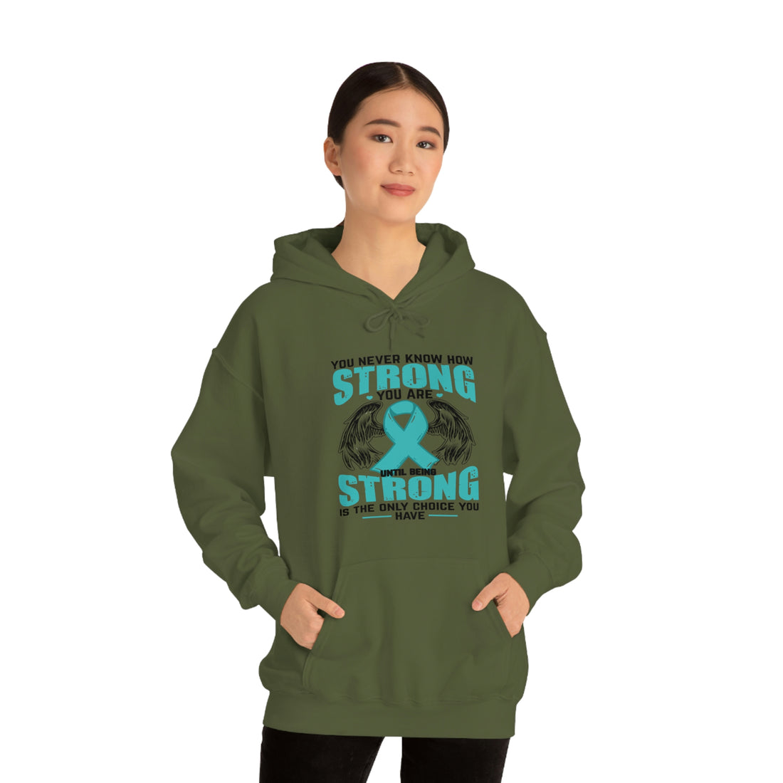 You Never Know How Strong You Are - Unisex Heavy Blend™ Hooded Sweatshirt