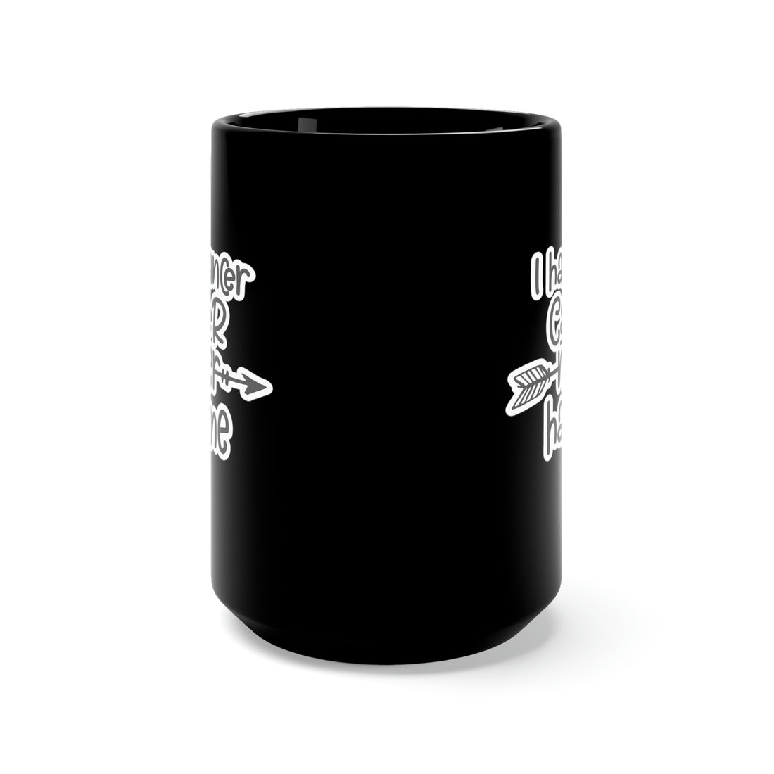 I Had Cancer Cancer Never Had Me - Large 15oz Black Mug