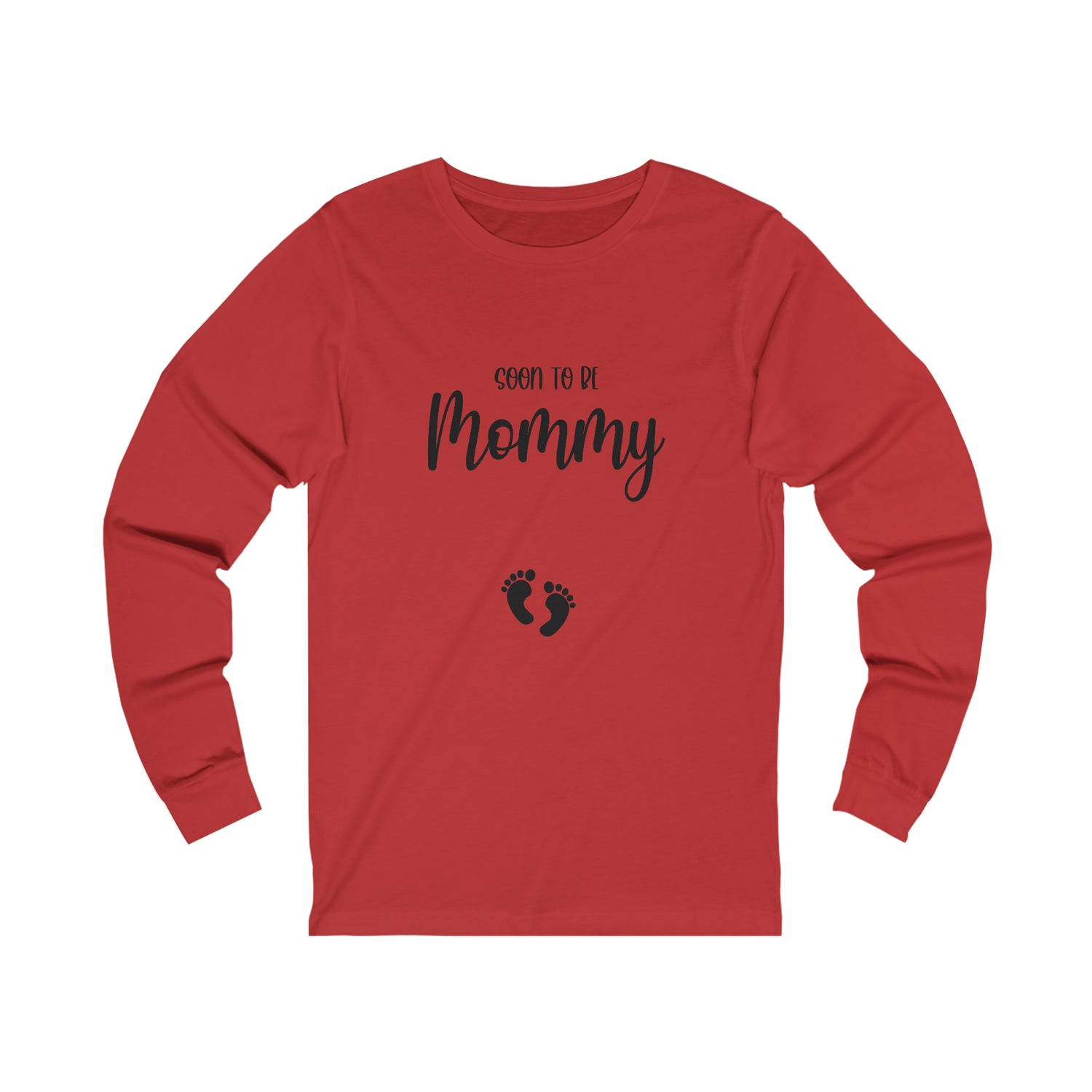 Soon To Be Mommy - Unisex Jersey Long Sleeve Tee