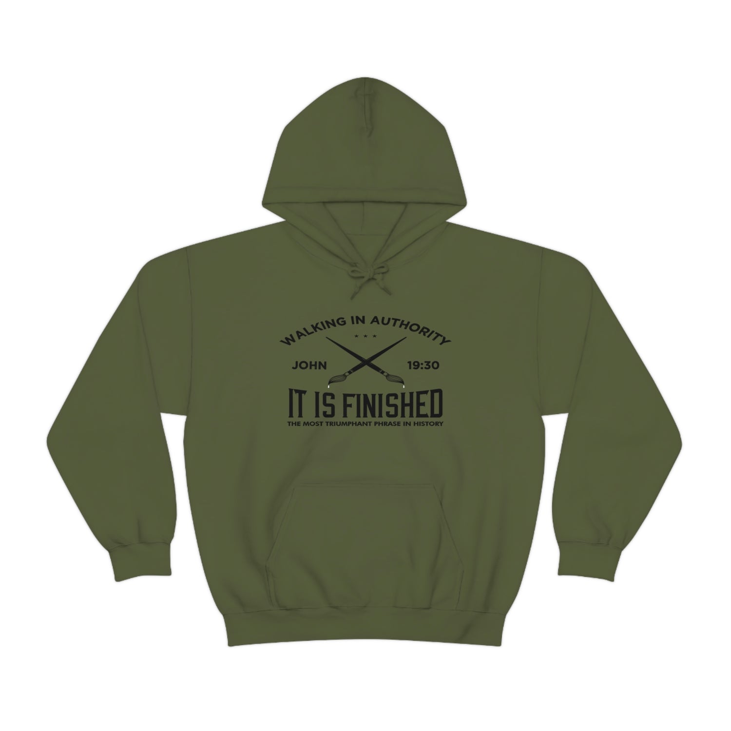 John 19:30 It Is Finished - Unisex Heavy Blend™ Hooded Sweatshirt
