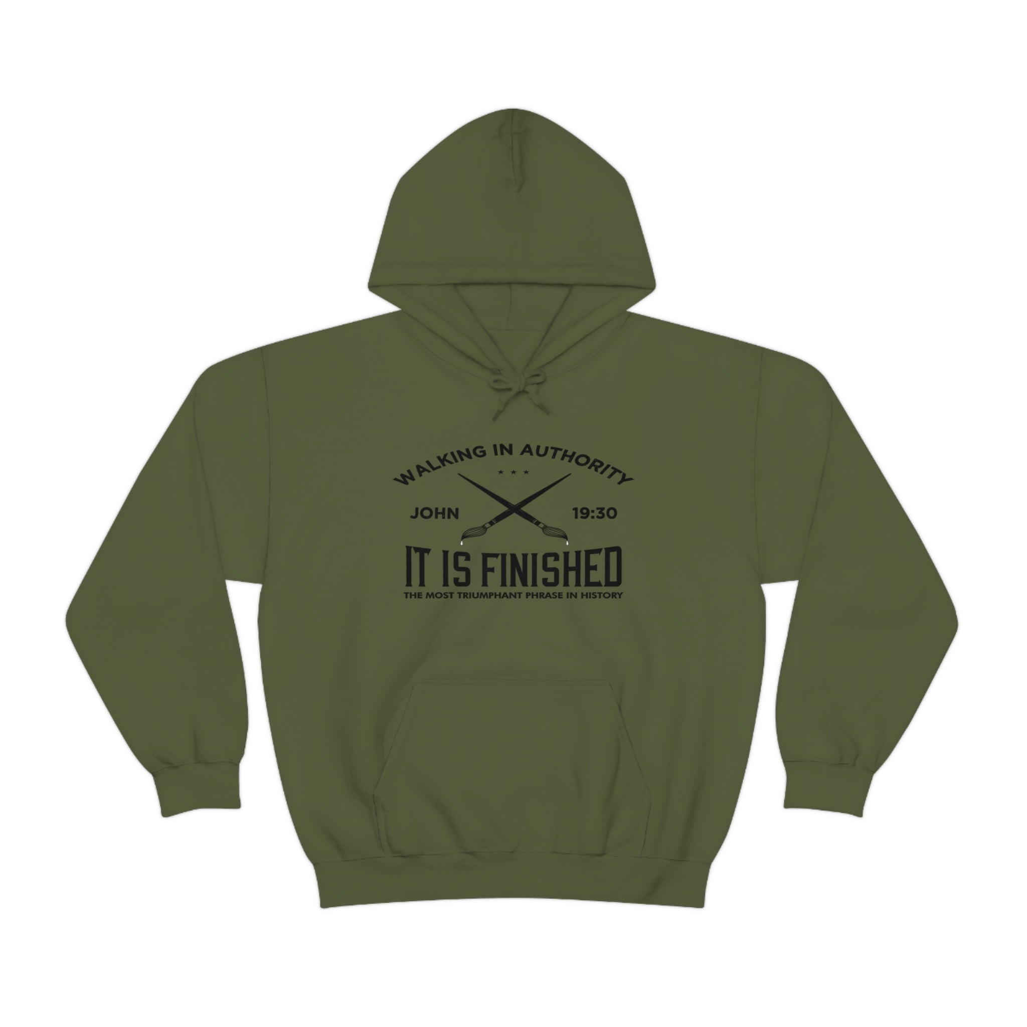 John 19:30 It Is Finished - Unisex Heavy Blend™ Hooded Sweatshirt