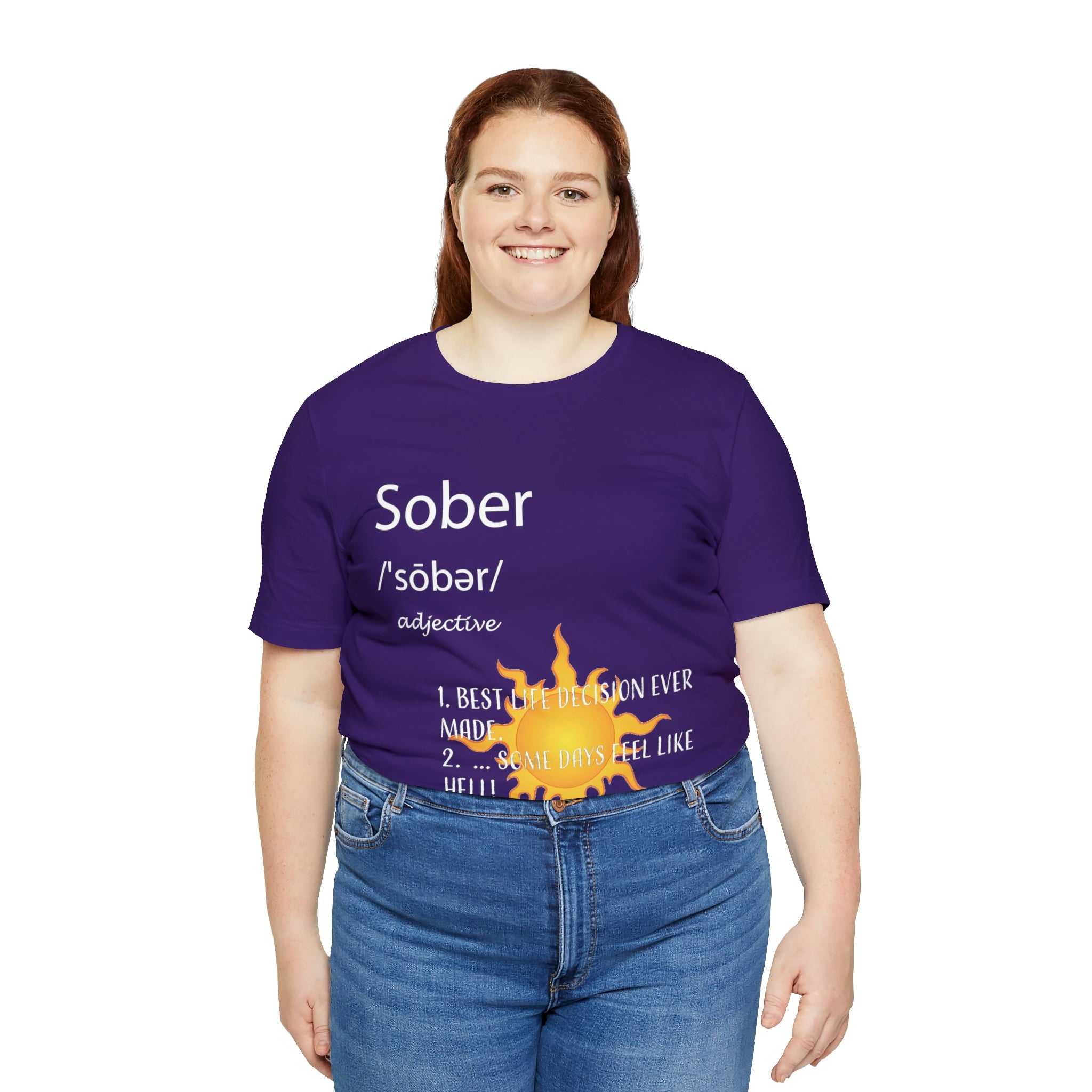 Sober - Unisex Jersey Short Sleeve Tee