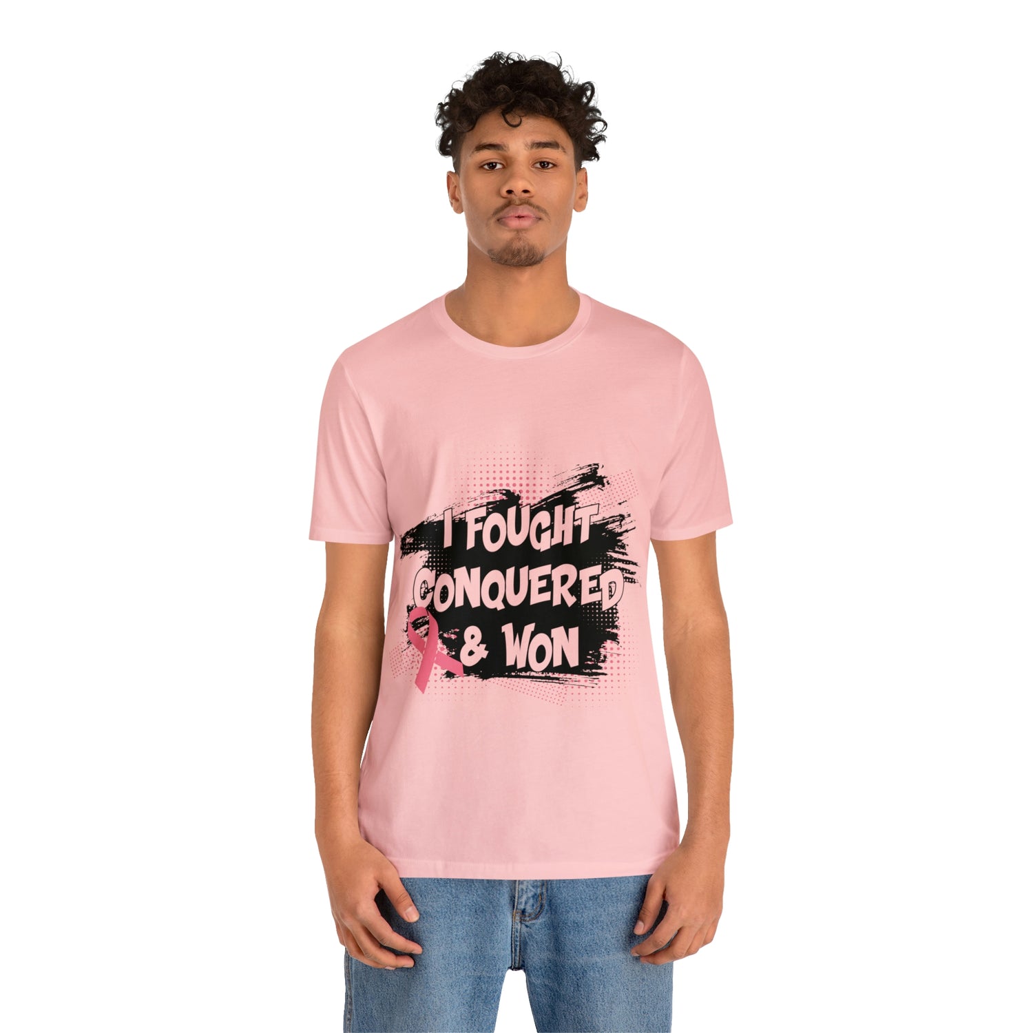 I Fought Conquered & Won - Unisex Jersey Short Sleeve Tee