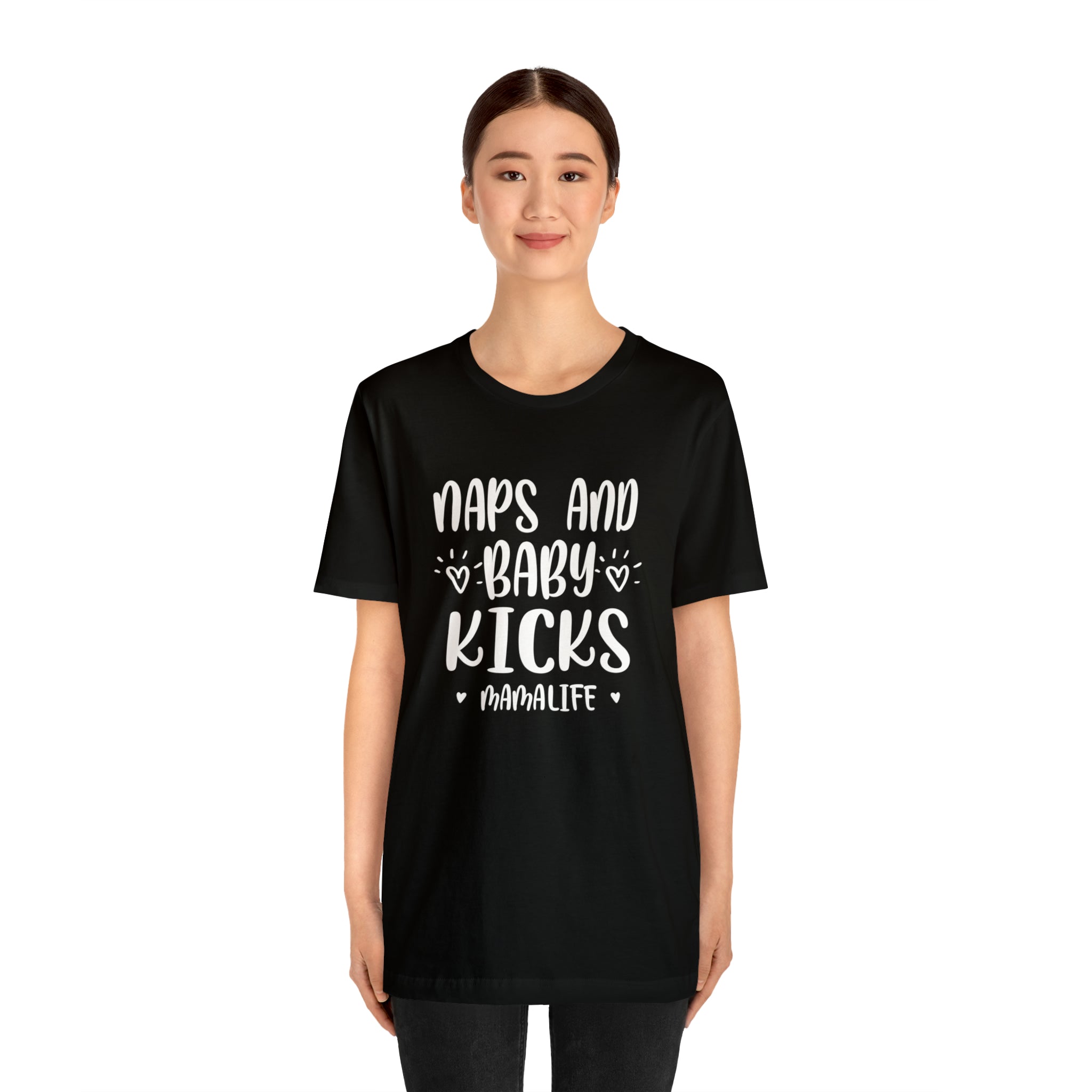 Naps & Baby Kicks - Unisex Jersey Short Sleeve Tee