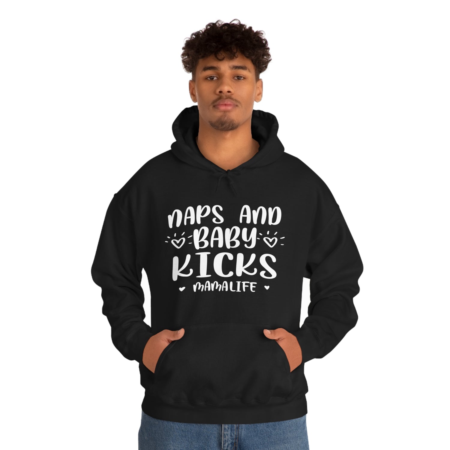 Naps & Baby Kicks - Unisex Heavy Blend™ Hooded Sweatshirt