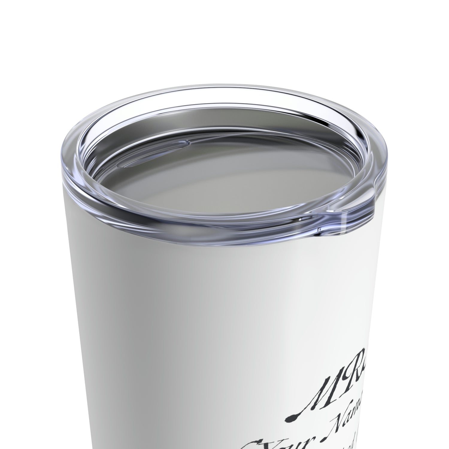 Mrs. Established Wedding Date  & Name Customizable - Tumbler 20oz