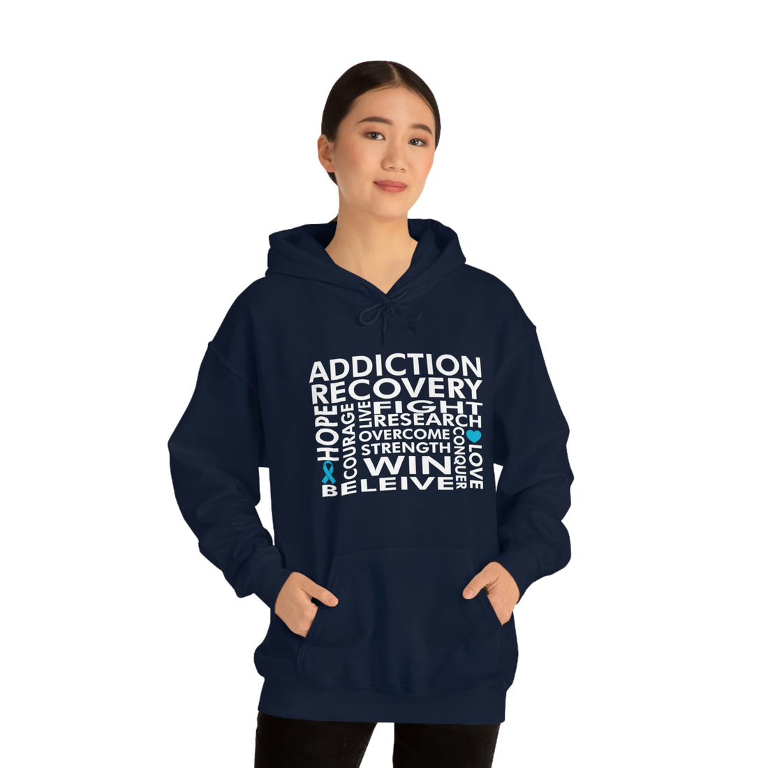 Addiction Recovery - Unisex Heavy Blend™ Hooded Sweatshirt