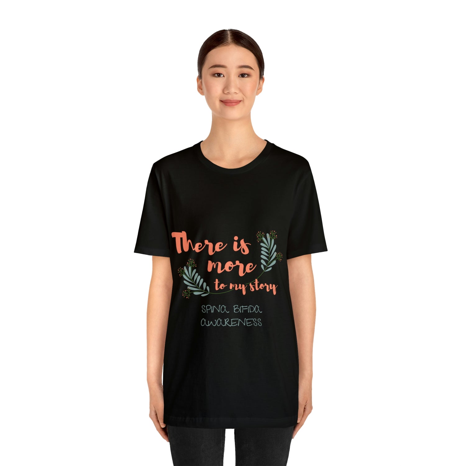 There Is More To My Story Spina Bifida Awareness - Unisex Jersey Short Sleeve Tee