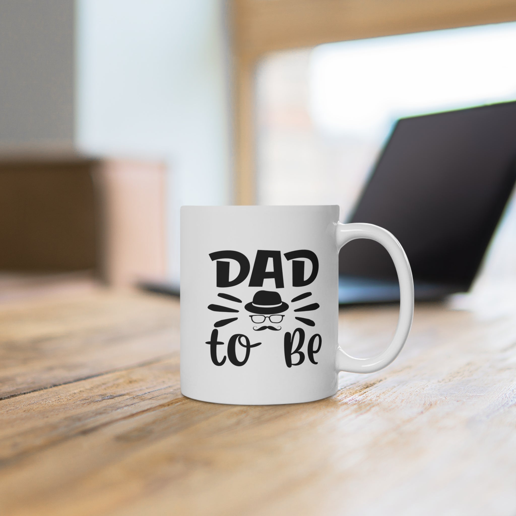 Dad To Be - White Ceramic Mug 2 sizes Available