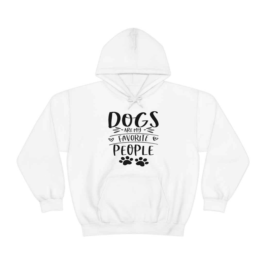 Dogs Are My Favorite People - Unisex Heavy Blend™ Hooded Sweatshirt