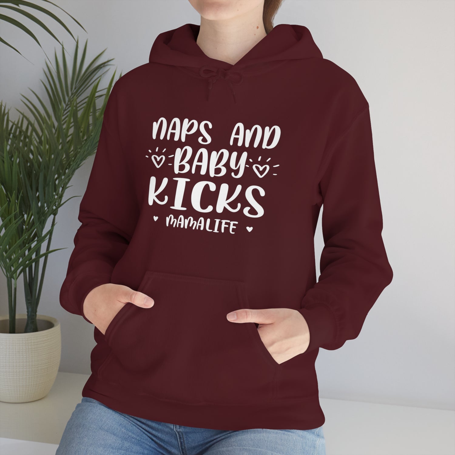 Naps & Baby Kicks - Unisex Heavy Blend™ Hooded Sweatshirt